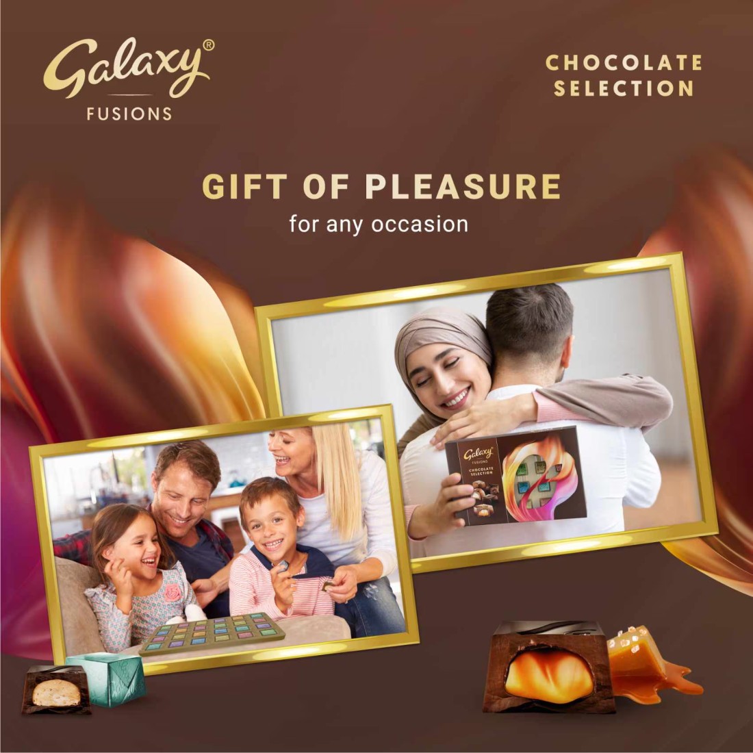 Galaxy Fusions Chocolate Selection 180.8g