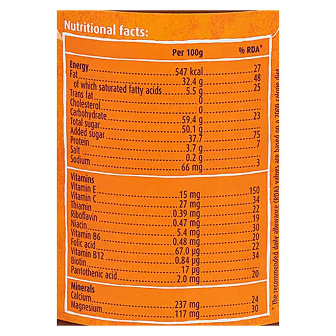 Ovomaltine Swiss Chocolate Spread with Malty Crunchy Pieces &amp; Cocoa Palm Oil Free 680g