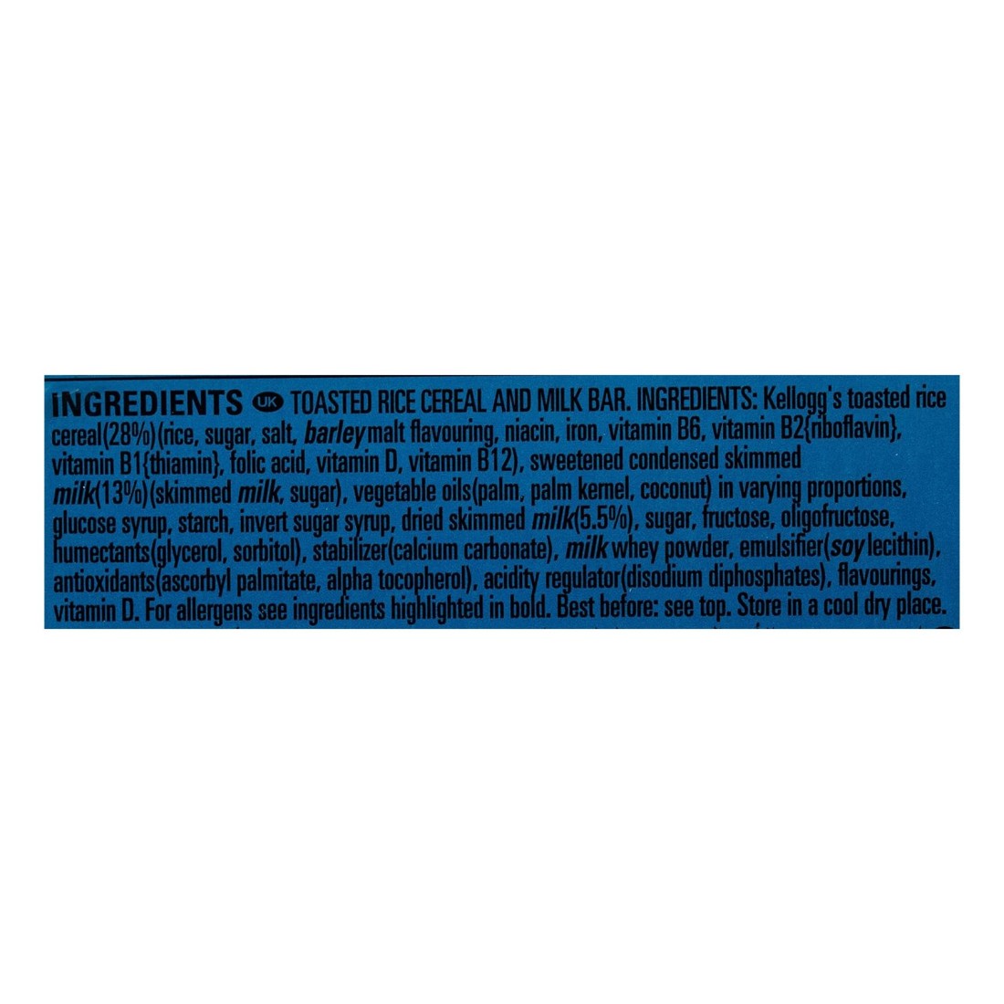 Kellogg&#39;s Rice Krispies Milk Cereal Bar, 20g Pack of 6