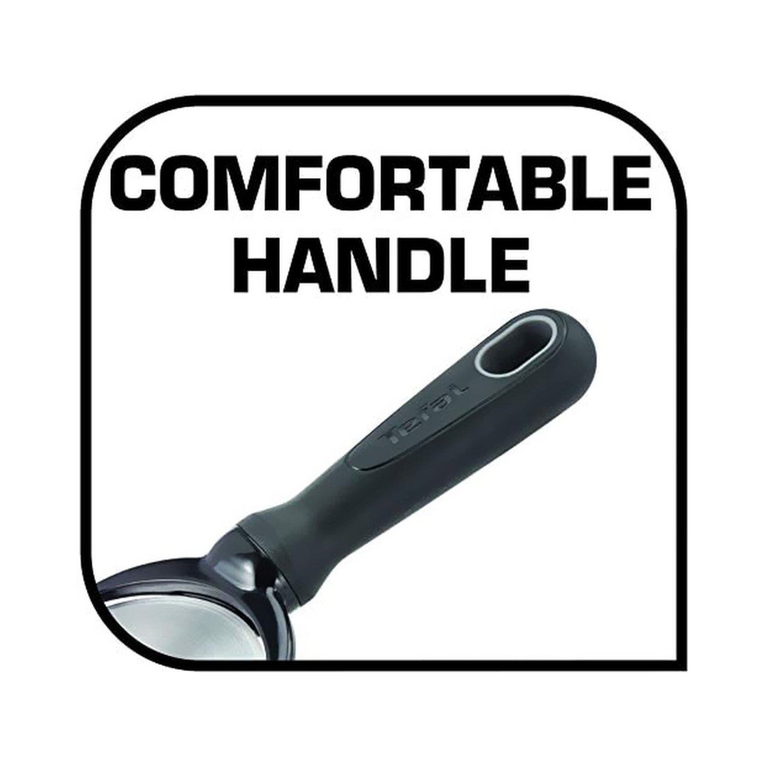 Tefal Comfort Pizza Cutter K1291114 Black And Silver