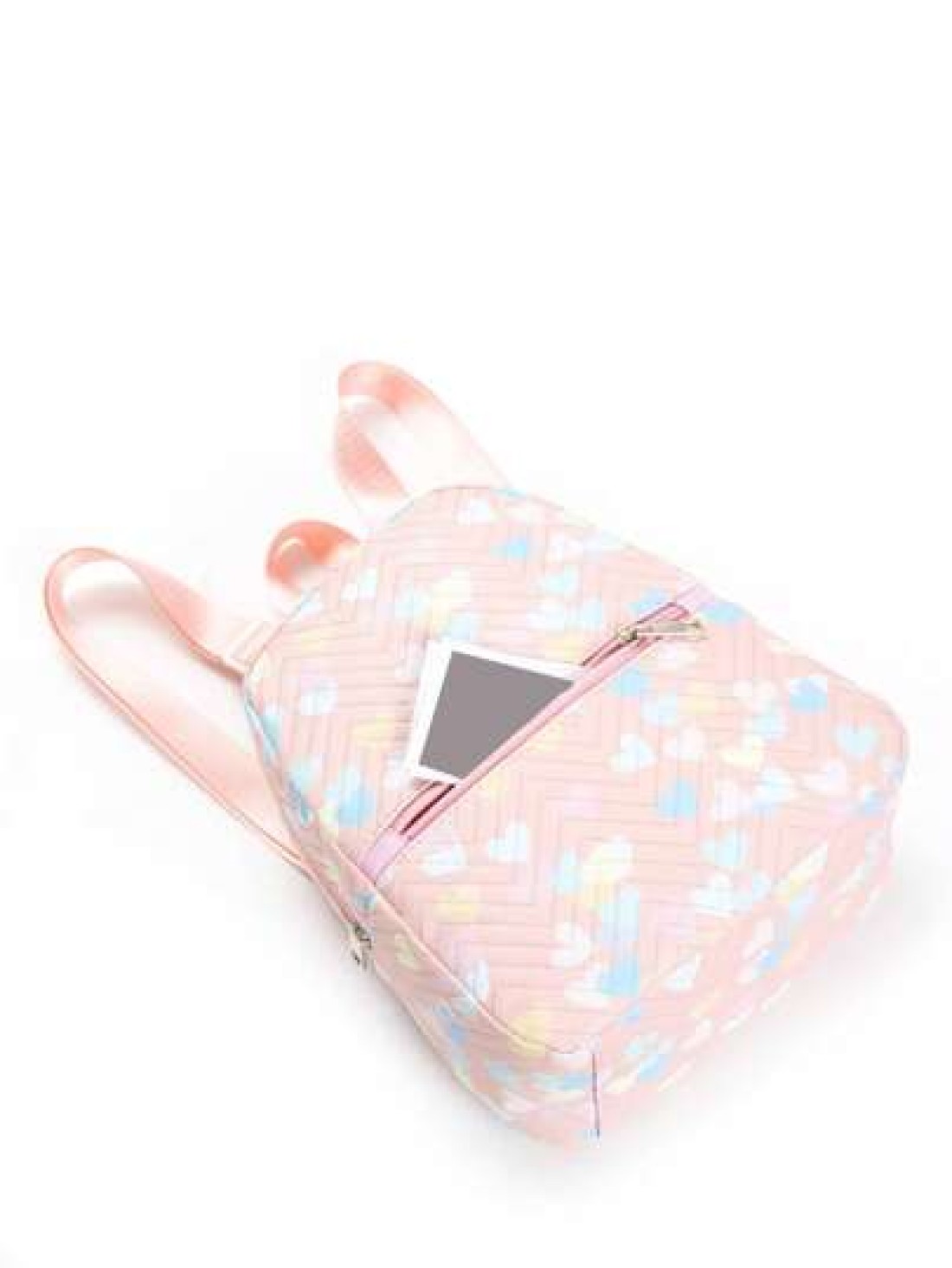 1pc Girls Quilted Cute Campus Style Backpack Casual Street Style Backpack Suitable For School Student Backpack Outdoor Hiking Vacation Daily Commuting Holiday Gift