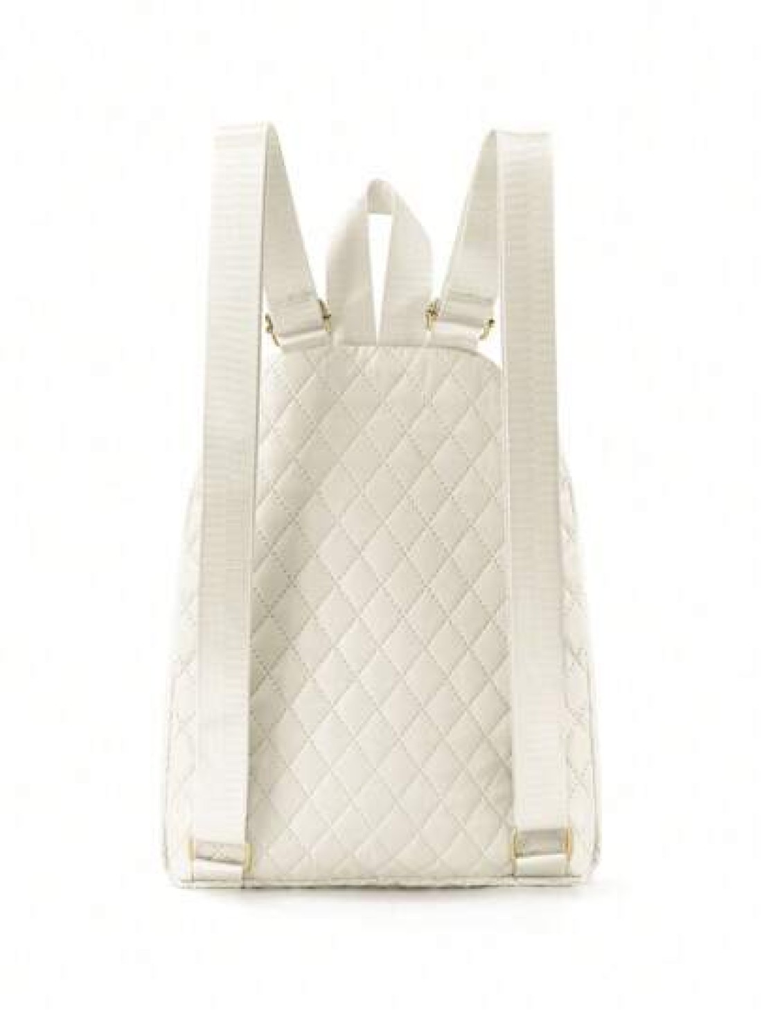 1 Piece Simple And Stylish Solid Color Quilted Multi Pocket Zipper Backpack Lightweight Large Capacity School Bag Backpack With Adjustable Shoulder Strap Portable School Bag For Middle And High School