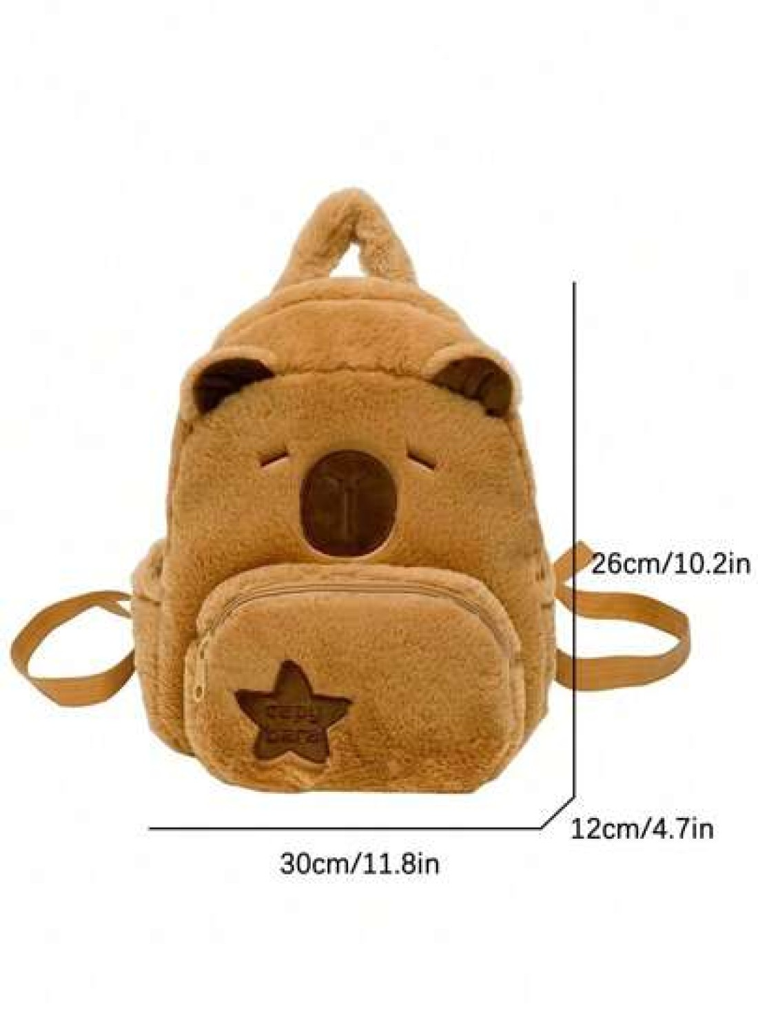 1 Pc Large Capacity Cute Capybara Pattern School Bags For S Lively Student Bag With Multi Pockets Fashionable School Bag Backpack School Bag Backpack Toddler Backpack Mini Backpack Small Backpack Bag