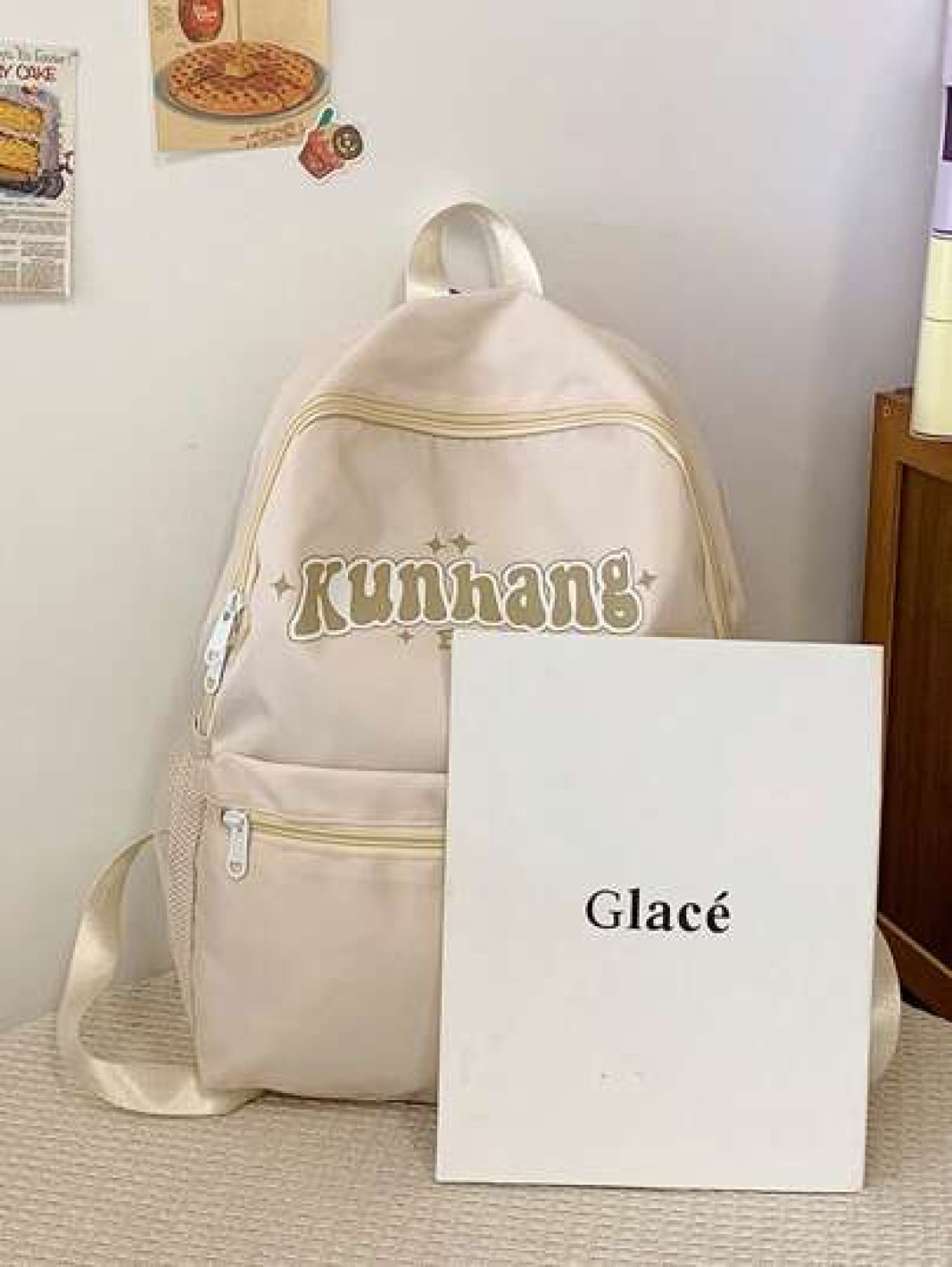 Fashionable Versatile Backpack Large Capacity Multi Layer Casual Travel Bag For High School And College Students