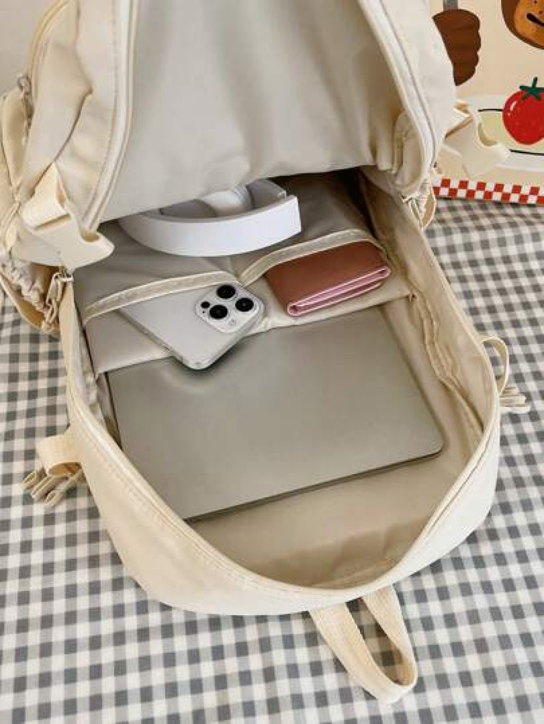 High Capacity Student Backpack With Cute Ins Style Design Suitable For 14 16 Years Old Teenagers Fashionable And Practical Schoolbag