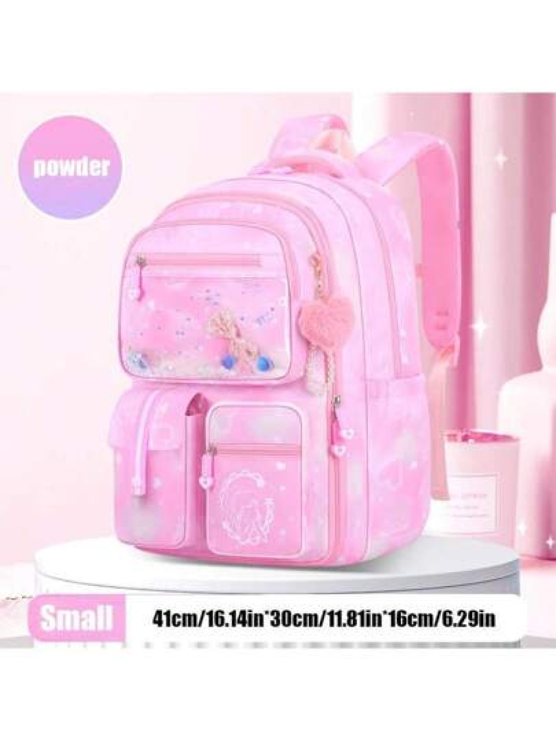 1pc Cute Preppy Lightweight Portable Large Capacity With Adjustable Strap Bowknot School Bag For Girl Refrigerator Style Design Backpack School Bag S Bag Small Backpack Bag School School Backpack Ruck
