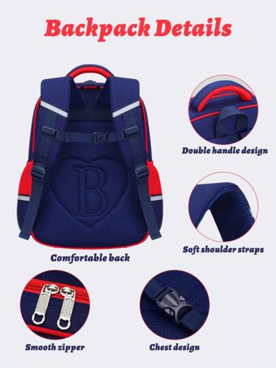 1pc Children s Backpack Unisex School Bag With Padded Shoulder Straps Lightweight Backpack For Girls And Boys Aged 3 14 Ideal For School And Travel