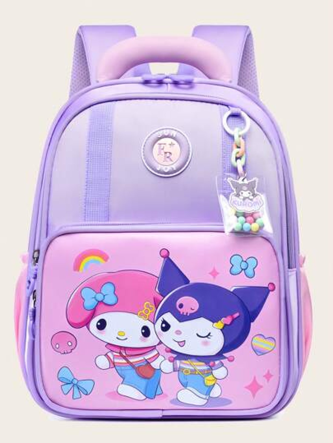 Sanrio Sanrio New Kulomi SNew Kulomi Schoolbag Lightweight Backpack Reduced Load Cute Cartoon Shoulder Bag Suitable For Campus Travel Vacationchoolbag Lightweight Backpack Reduced Load Cute Cartoon Sh