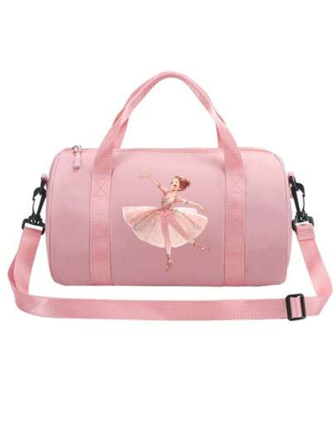 1pc Cute Ballet Pointe Shoe Bag Nylon Ballet Tutu Bag Fashion Lightweight Dance Bag Portable Travel Bag Ideal Birthday Gift