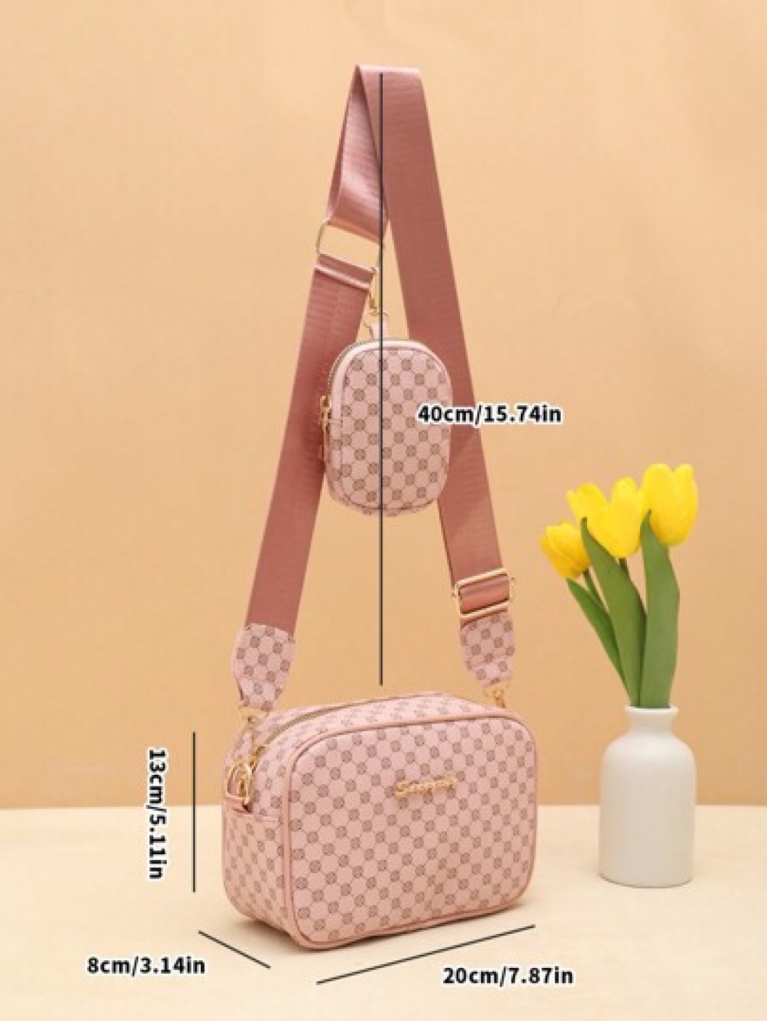 Children s Crossbody Bag 2024 Spring New Simple Casual Shoulder Bag Fashion Casual Crossbody Bag Simple Children s Casual Small Square Bag
