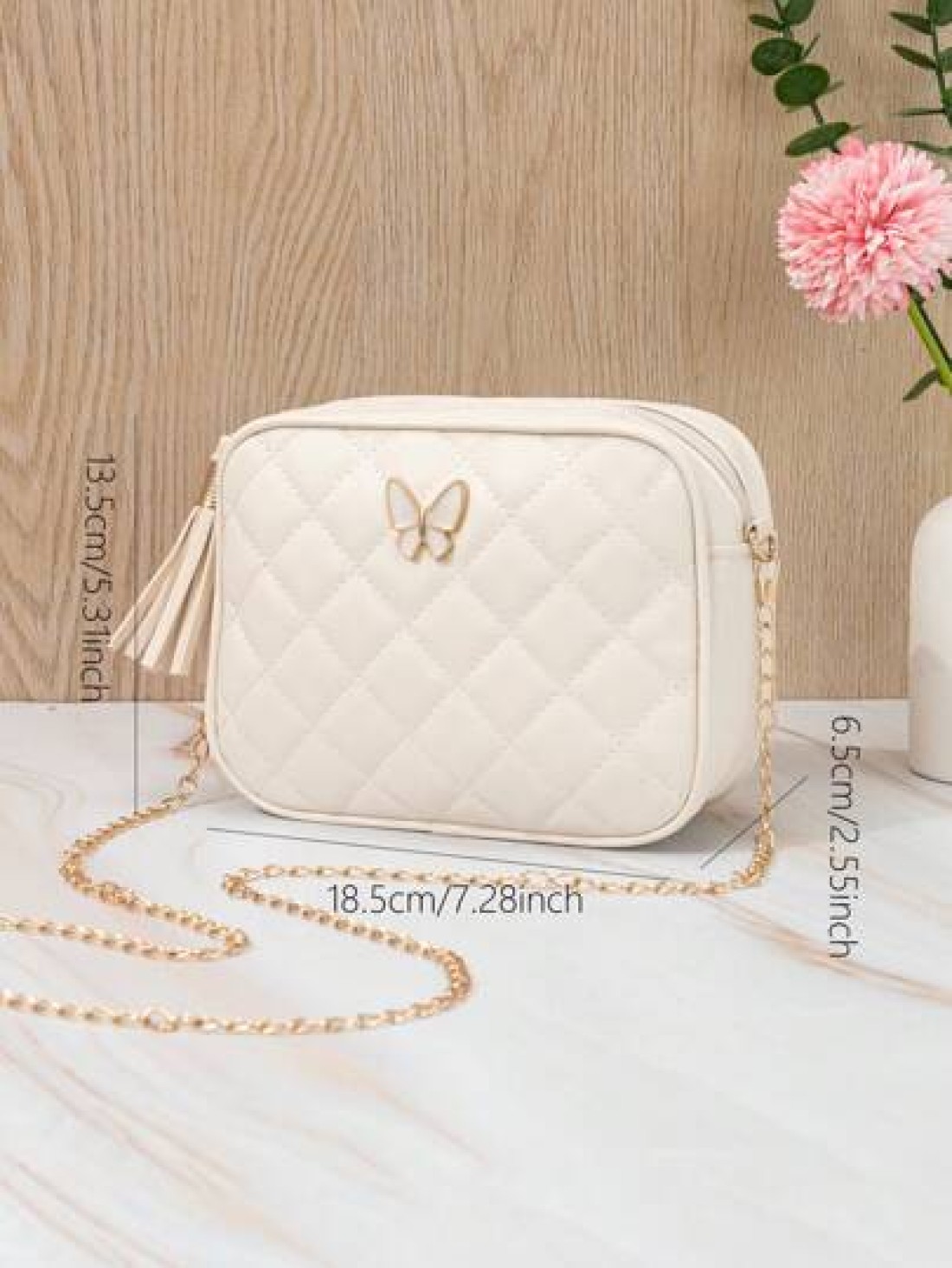 Children s Embroidered Butterfly Decoration Cute Crossbody Bag Fashionable Shoulder Bag Messenger Bag For Girls