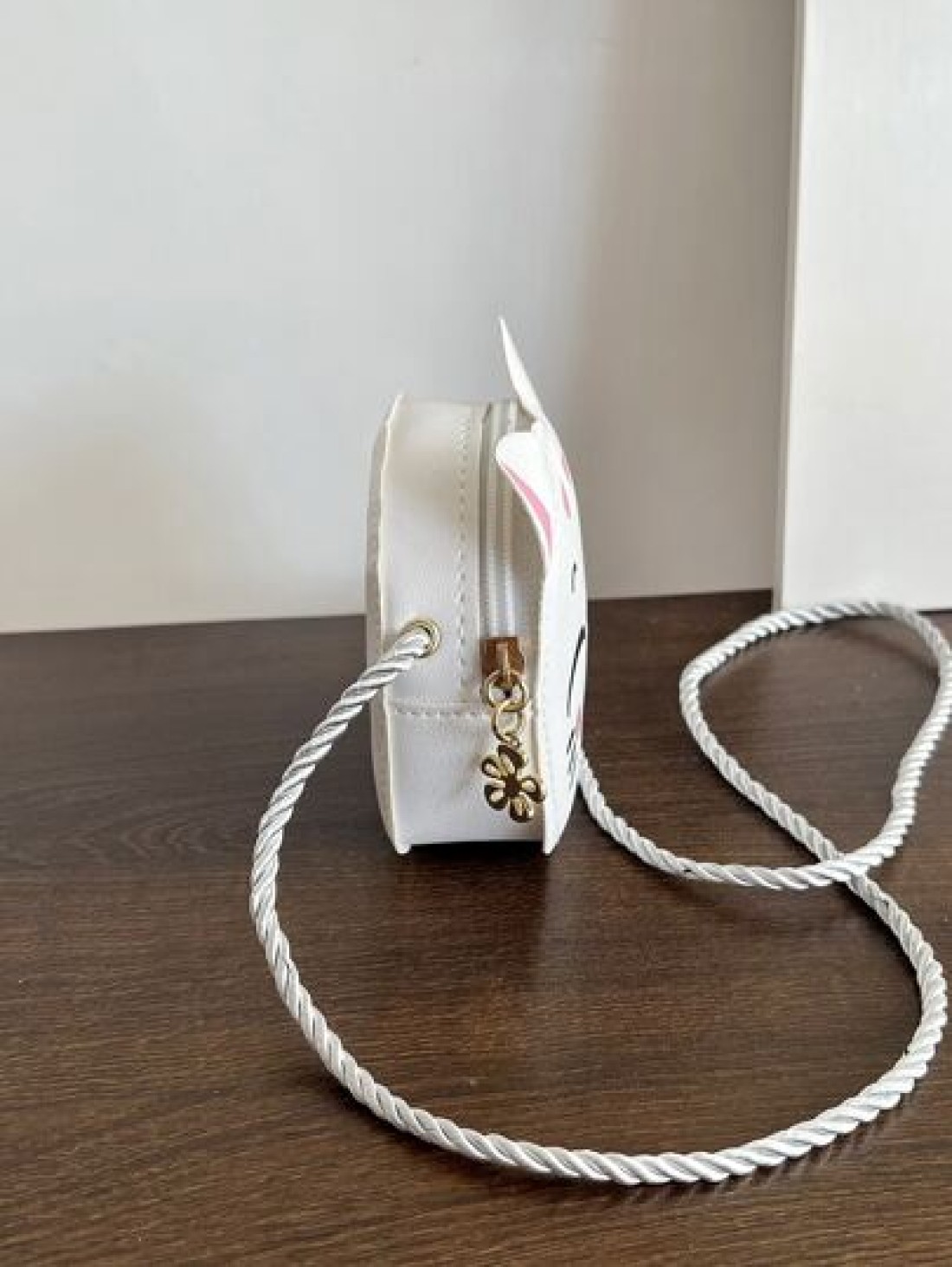 1 Piece Young Girl Pu Leather Zipper Closure Cute Kid Mini Crossbody Bag Suitable For Daily Use In All Seasons