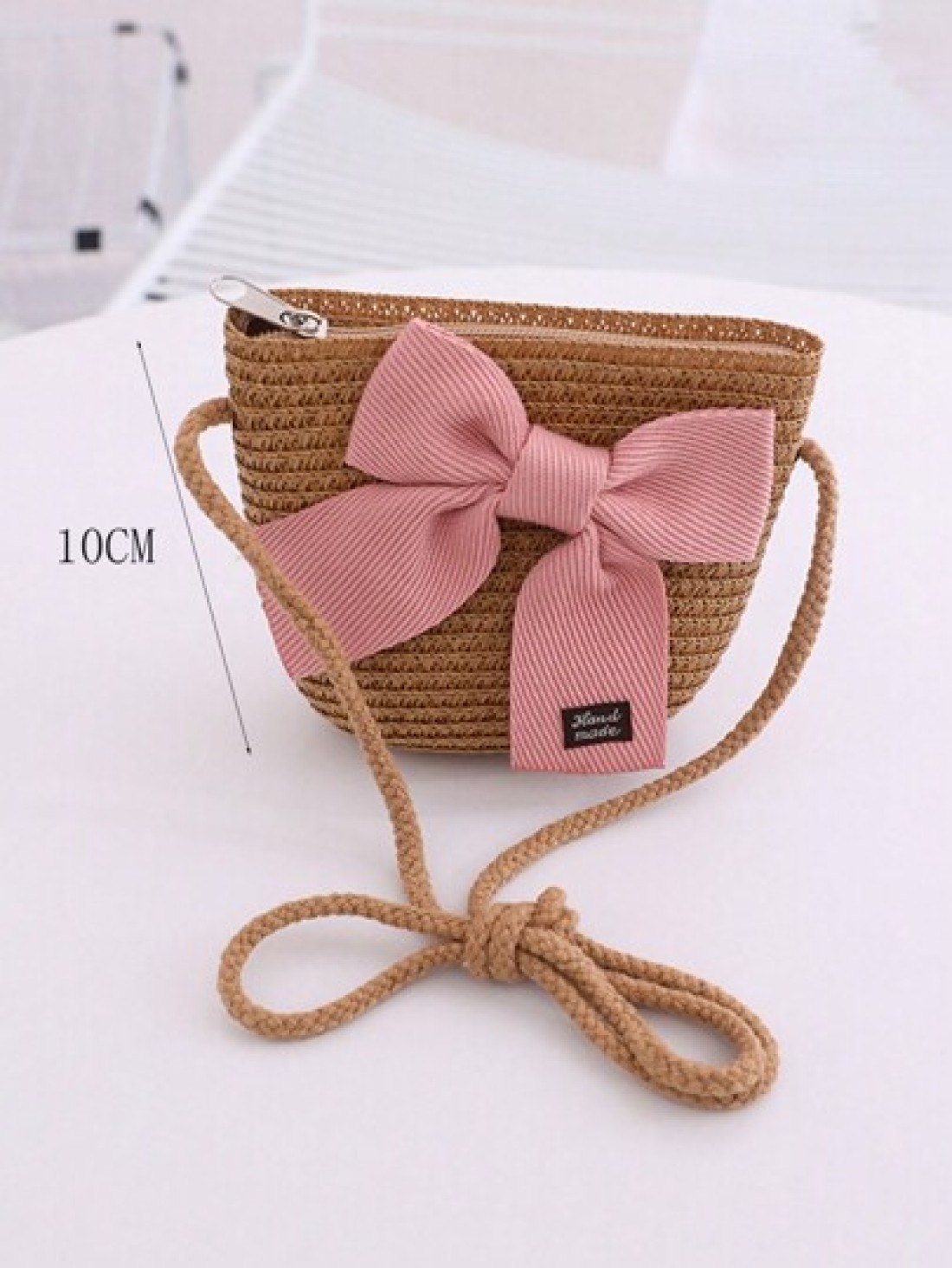 New Arrival Girls Cute Princess Style Bowknot Beach Bag Suitable For Daily Use