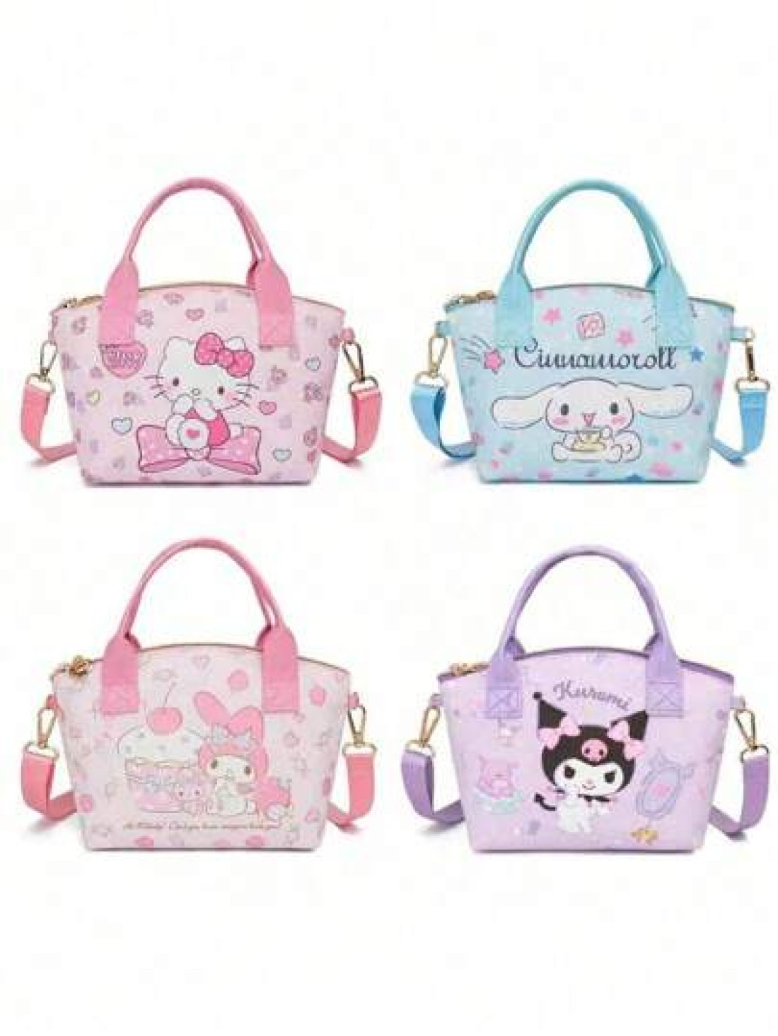 Sanrio 1pc Sanrio Characters Kids Crossbody Bag Makeup Bag Handbag Shoulder Bag