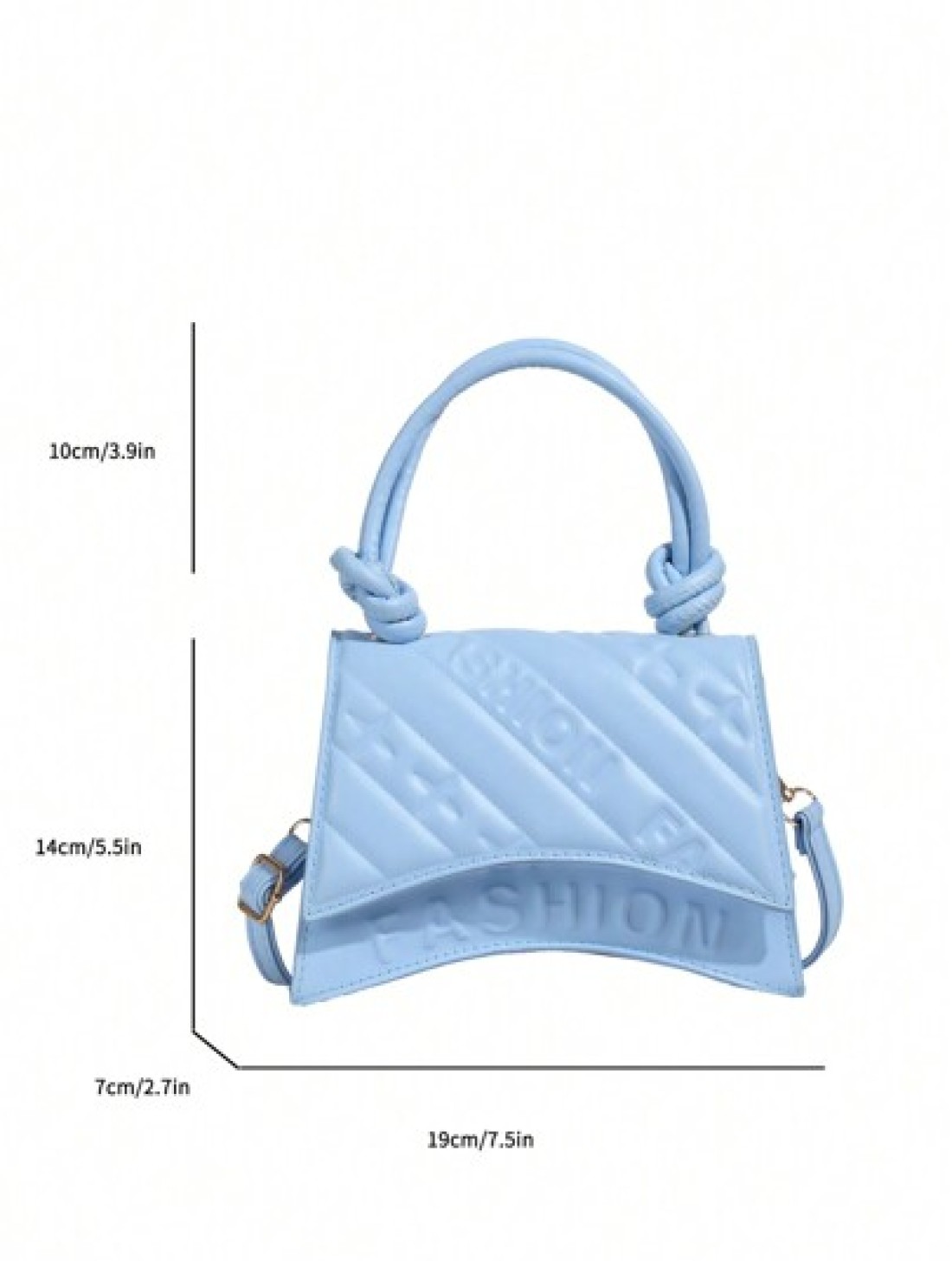 1pc Girls New Pu Striped Indentation Letter Candy Color Handbag Solid Color Western Style Shoulder Crossbody Handbag Small Square Bag Personality Creative Versatile Fashion Elegant Niche Crossbody Bag