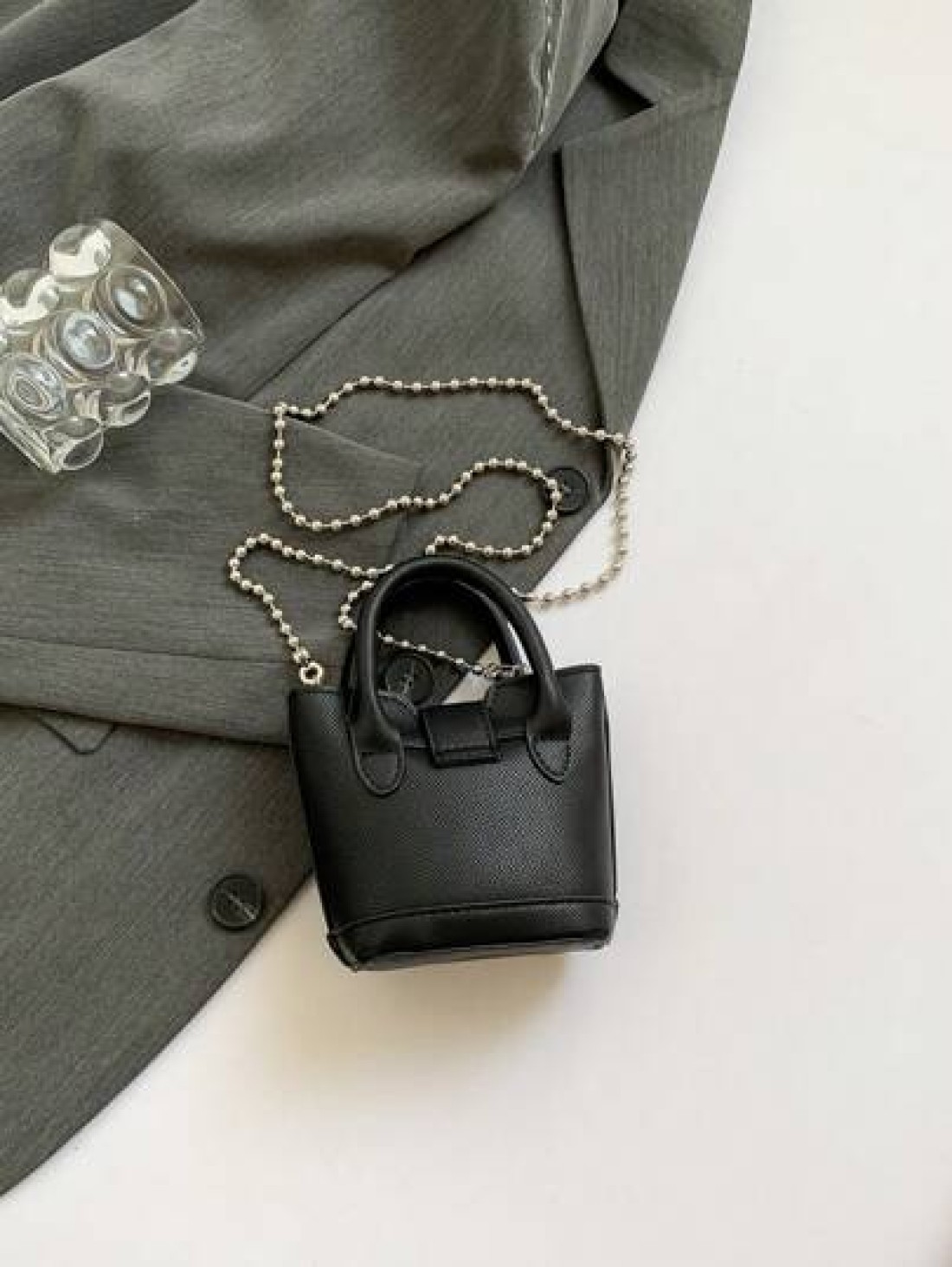 Fashion Mini PU Handbag And Shoulder Bag With Coin Purse For Girls