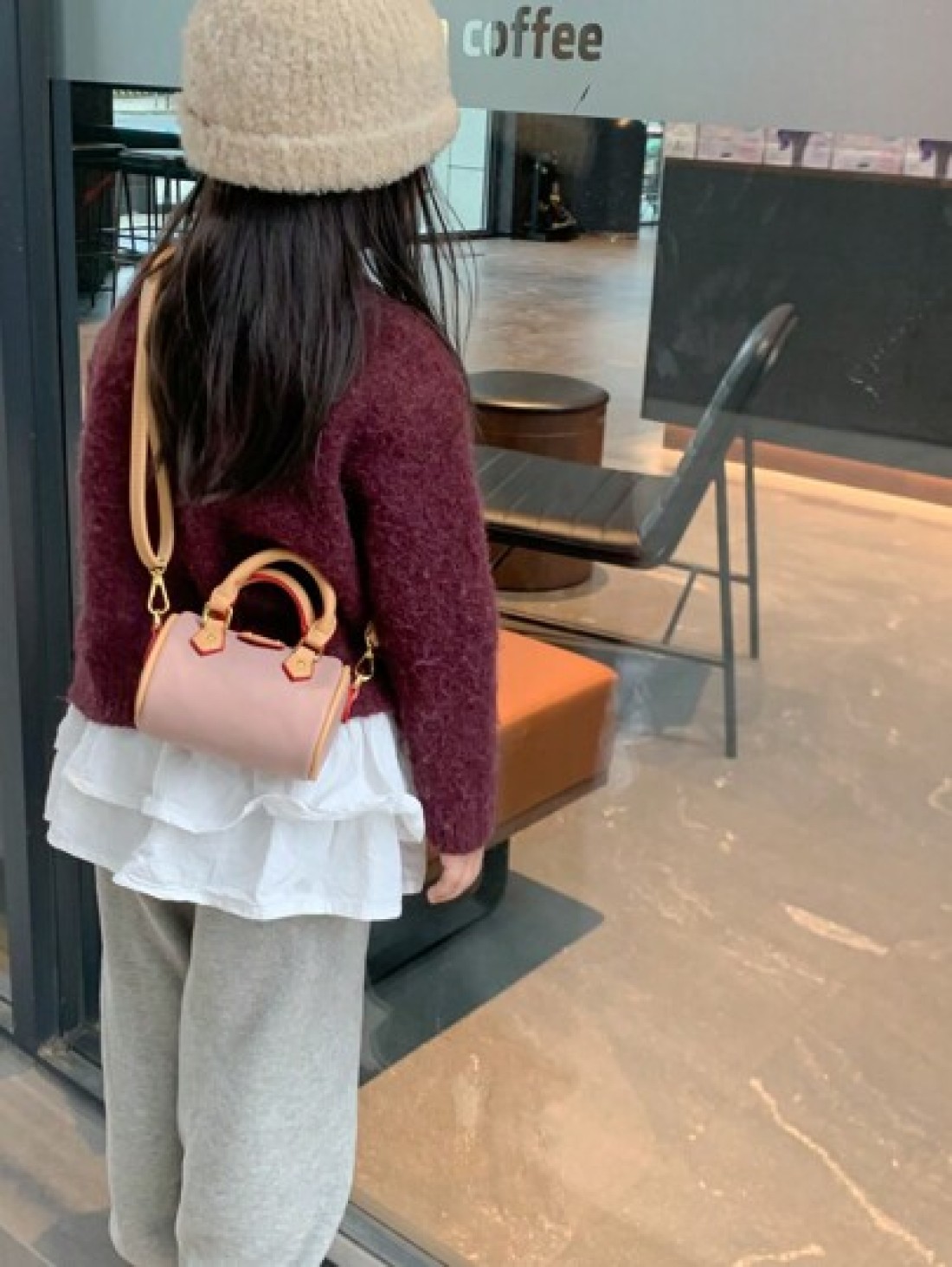 Mini Handbag Pillow Shape Messenger Bag Kids Cross Body Purse Small Lipstick Pouch