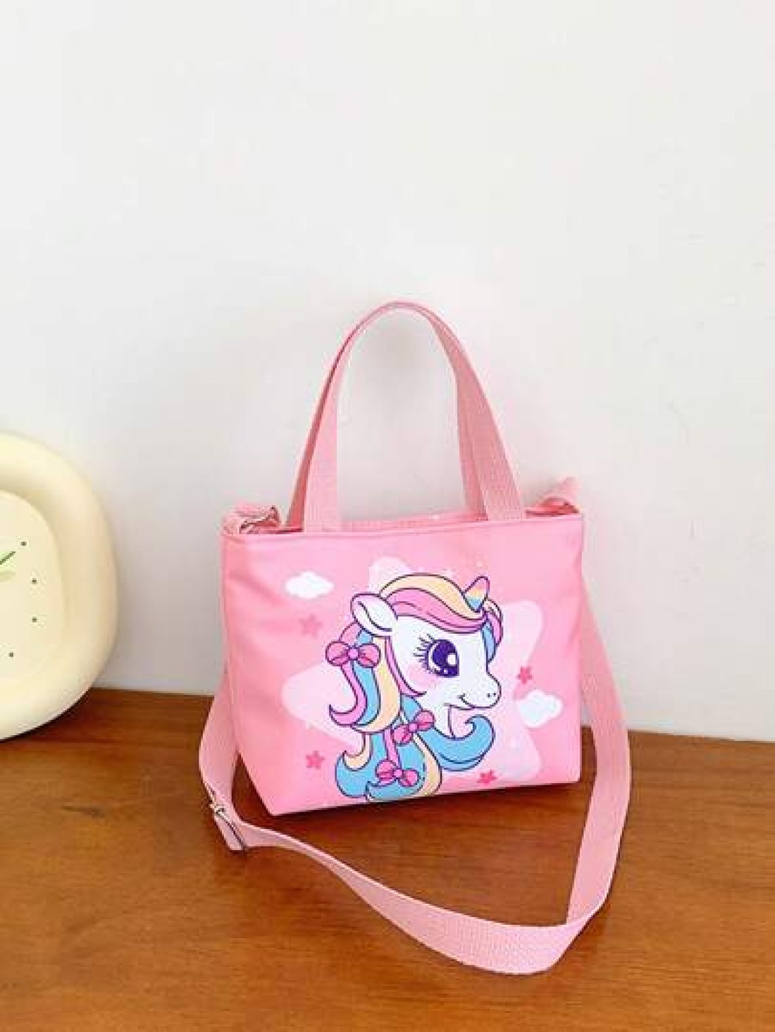 Cartoon Unicorn Children s Shoulder Crossbody Bag For Girls Cute Outdoor Fashion Purse