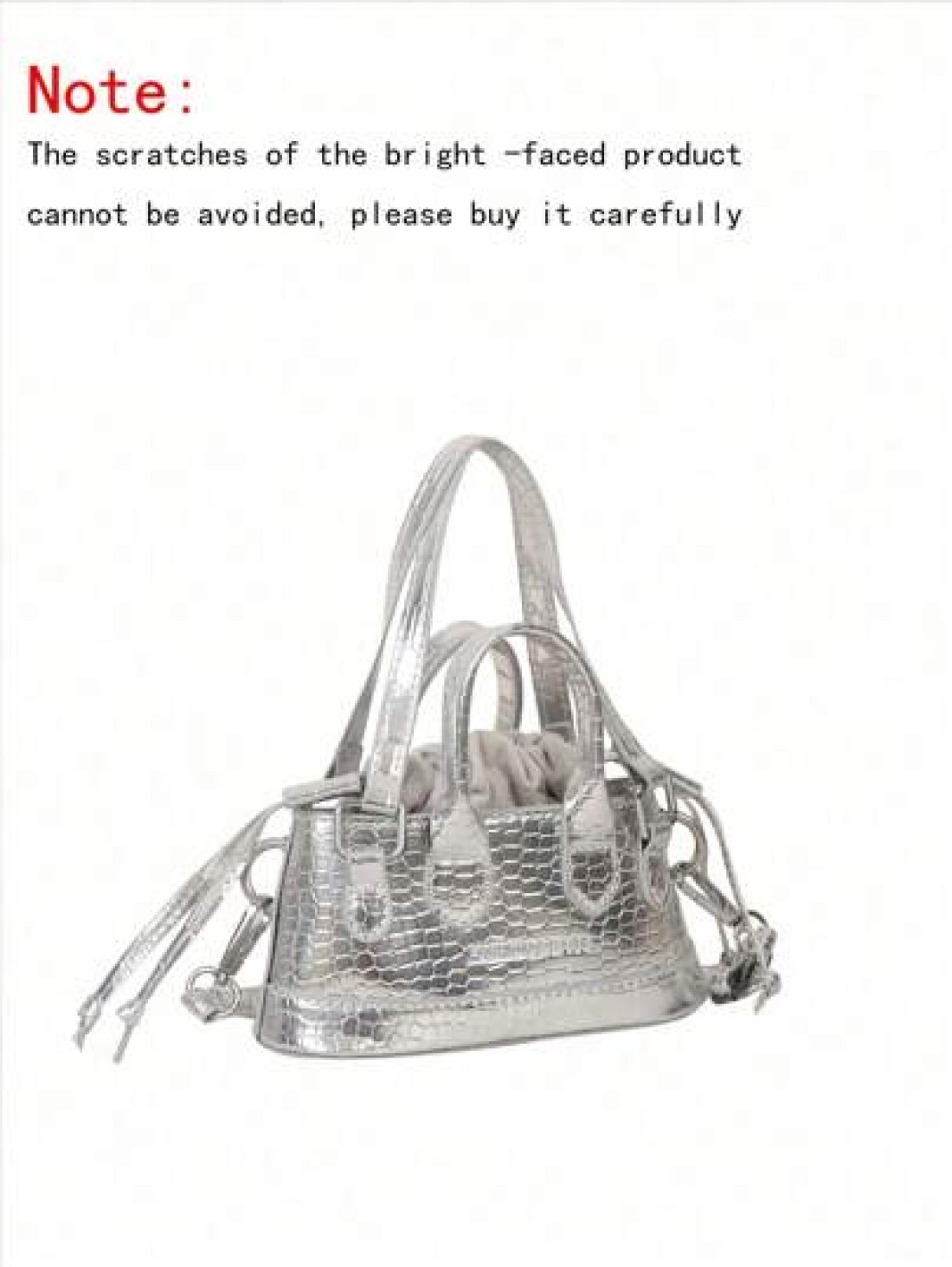 1pc Plain PU Leather Stone Texture Handbag Fashion Versatile Shoulder Crossbody Bag Suitable For Everyday Use