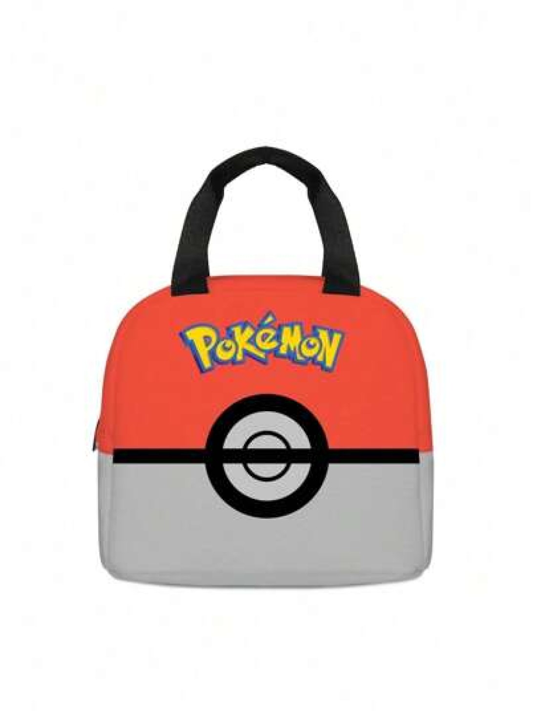 pokemon 3D Printed Pet Cartoon Large Capacity Portable Lunch Bag With Work Insulation Belt And Children s Meal Bag