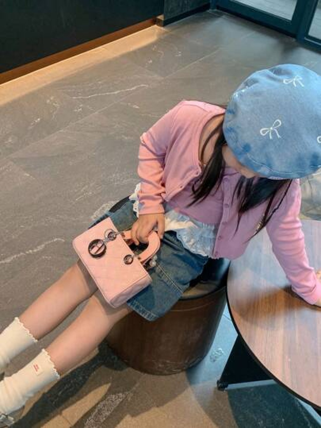 New European And American Style Embroidered Strap Charm Handbag Shoulder Bag Phone Crossbody Purse