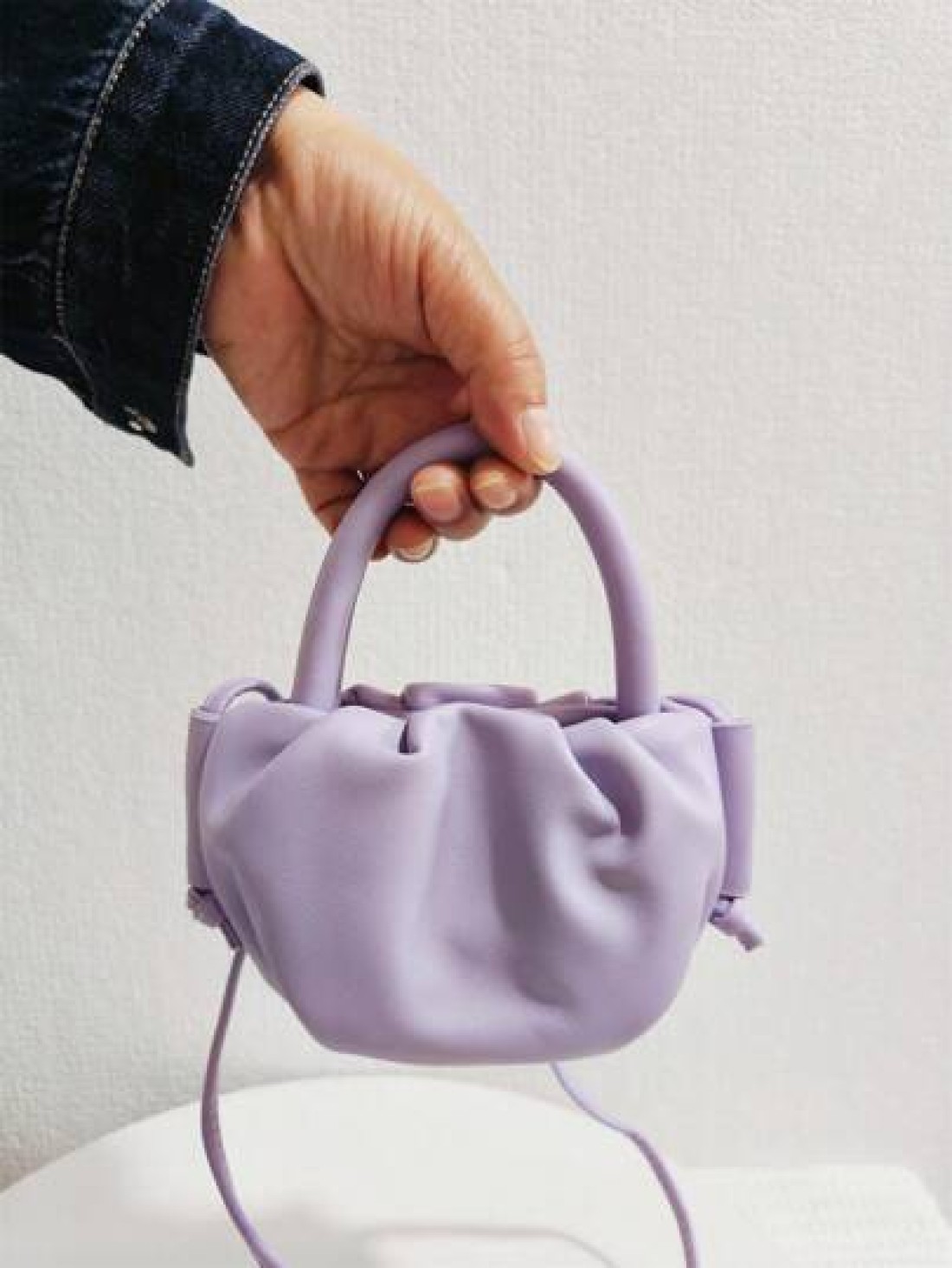Girls Pleated Cloud Mini Messenger Bag Fashion Small Princess Handbag Gift For Girls Kids Coin Purse