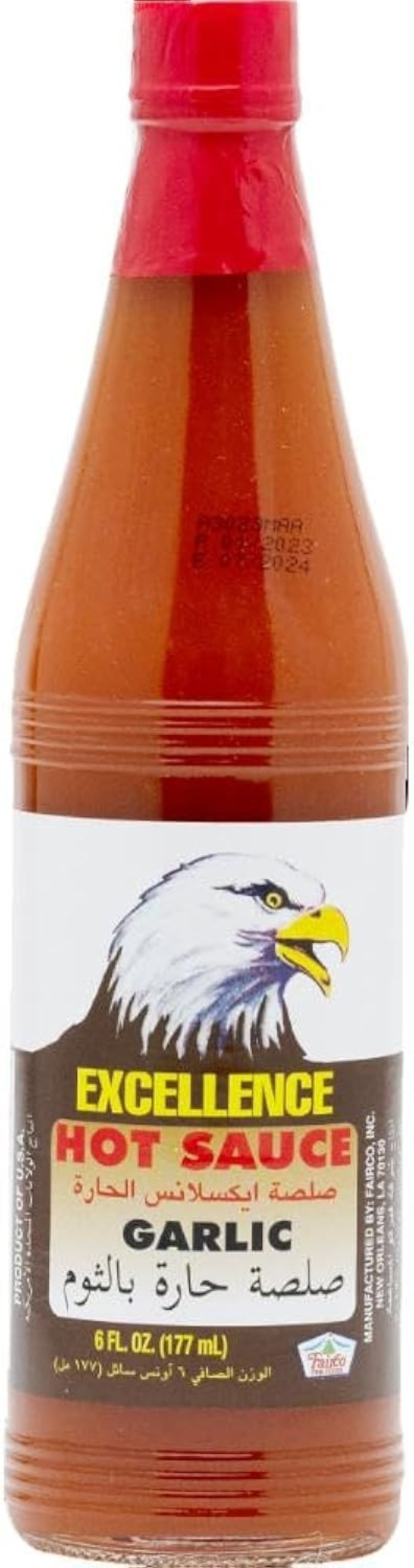 EXCELLENCE HOT SAUCE GARLIC 177ML