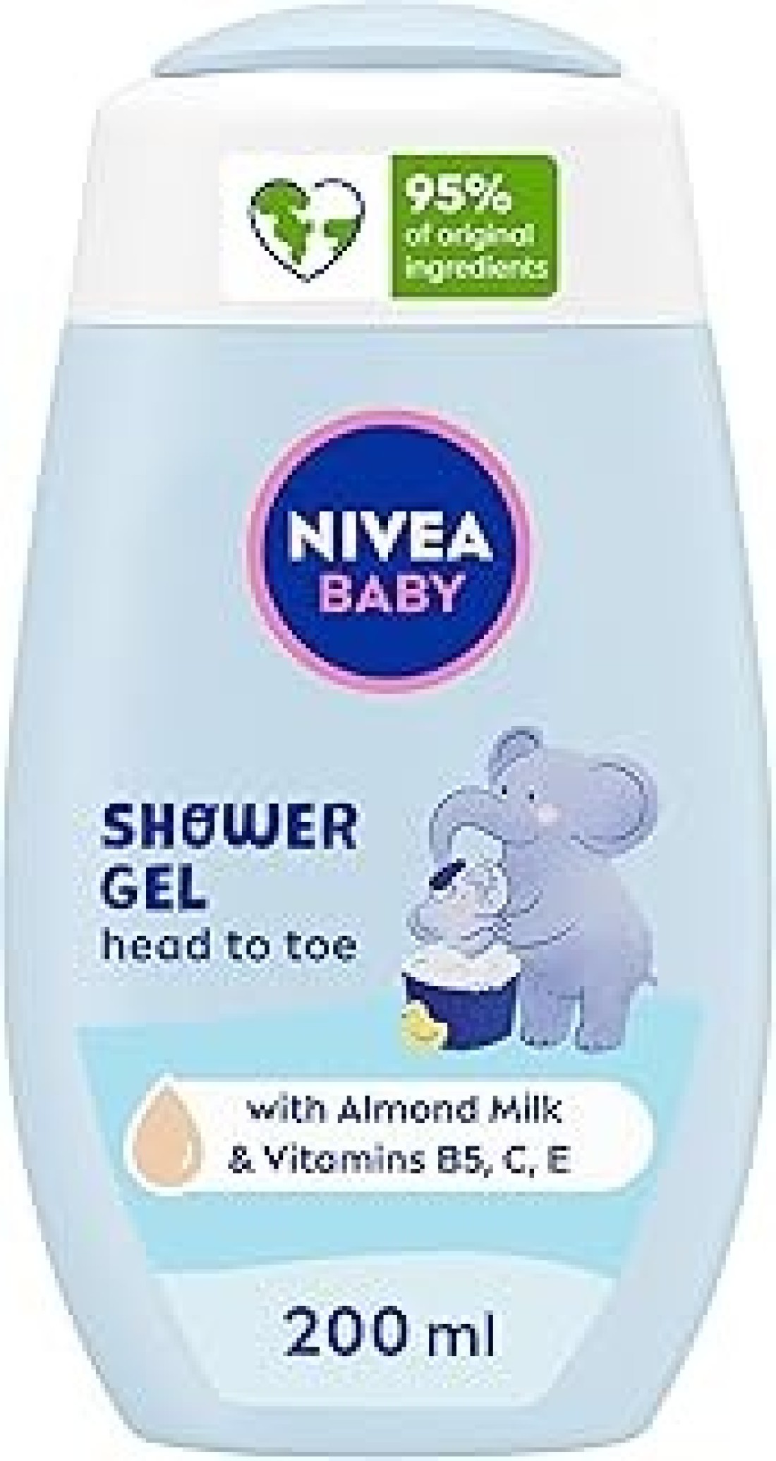 NIVEA BABY SHAMP&BATH HEADTOE 200ML