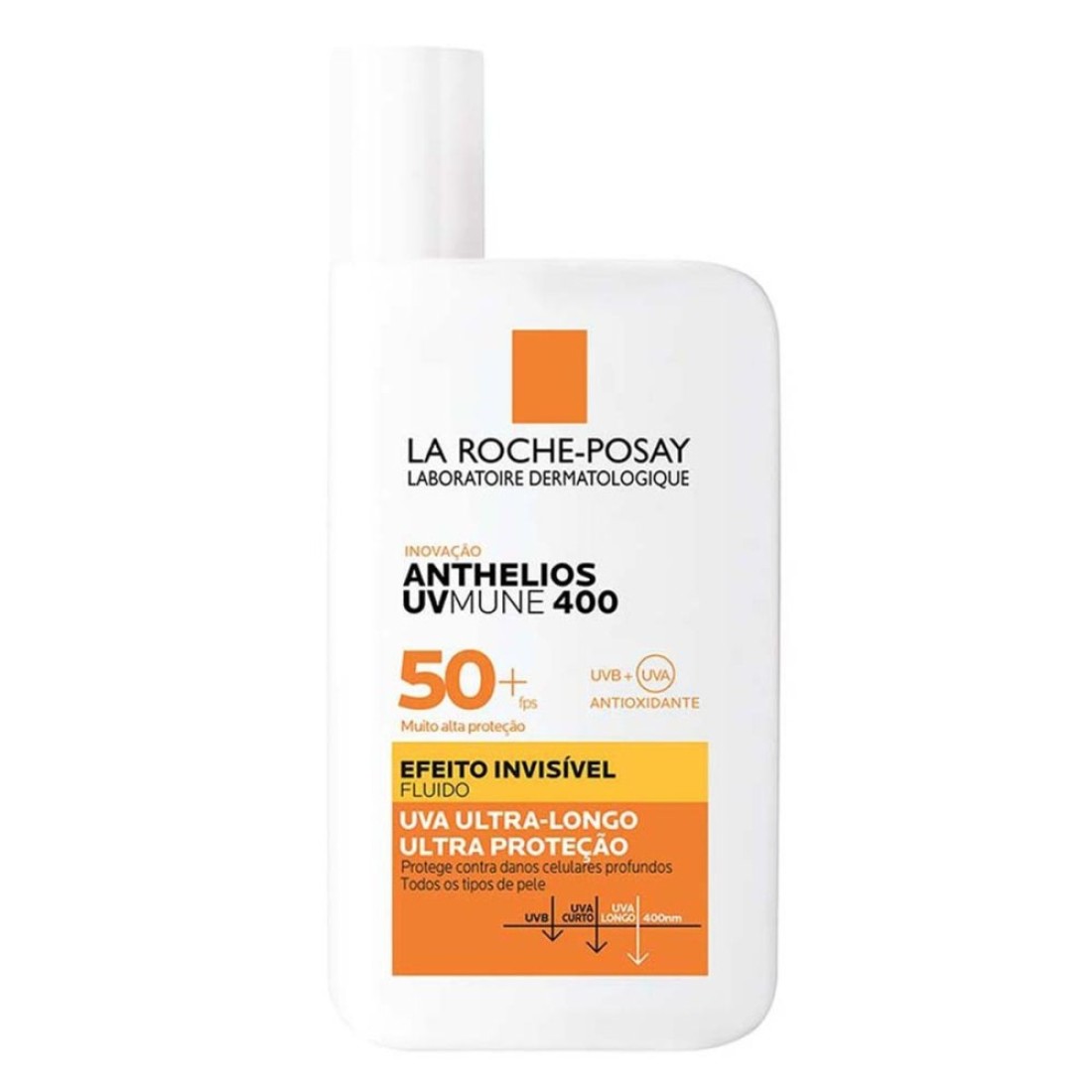 La Roche - posay anthelios uvmune 400 fluide Invisible SPF50+ 50ml