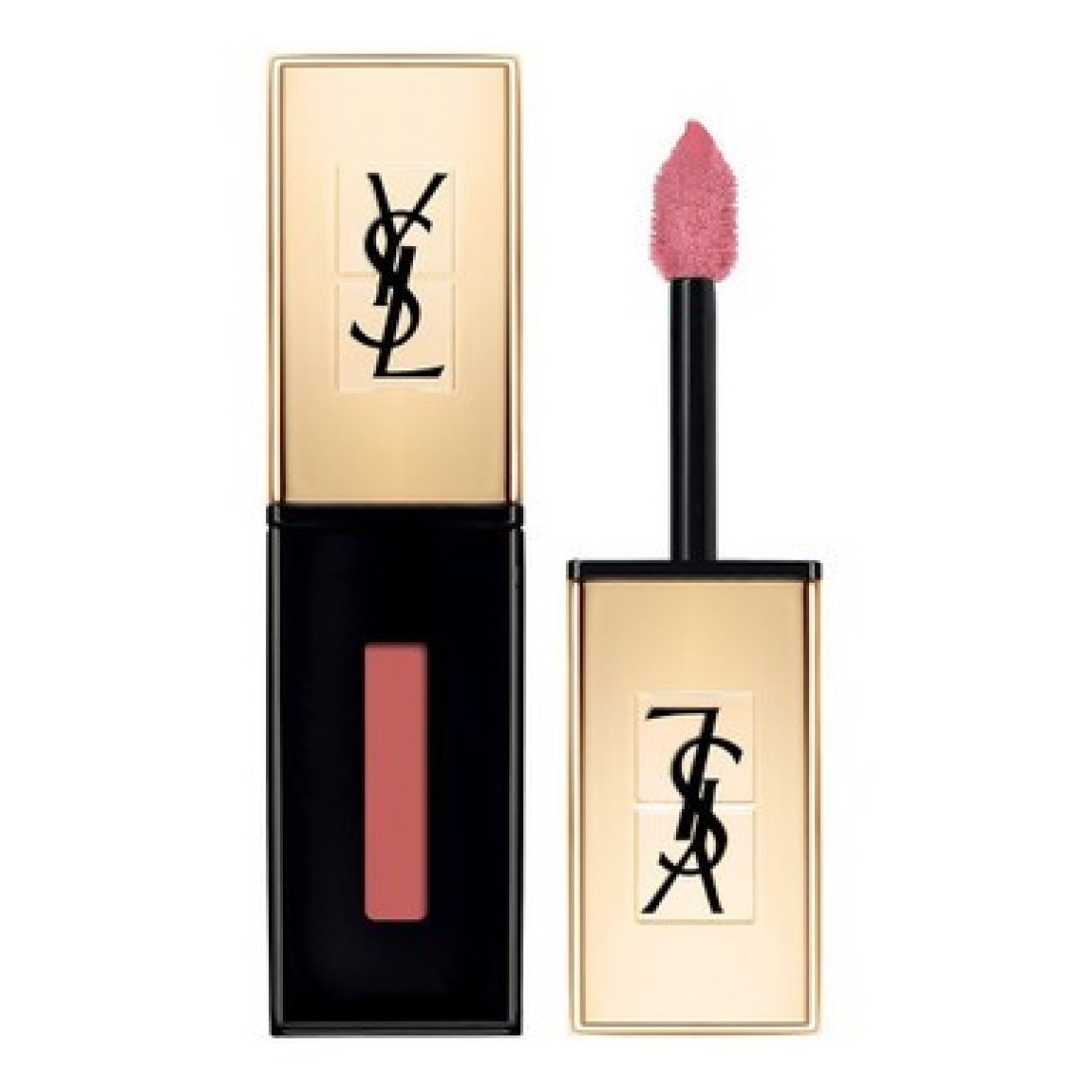 YVES SAINT LAURENT ROUGE PUR COUTURE VERNIS A LEVRES 7 CORAL AQUATIQUE 6ml