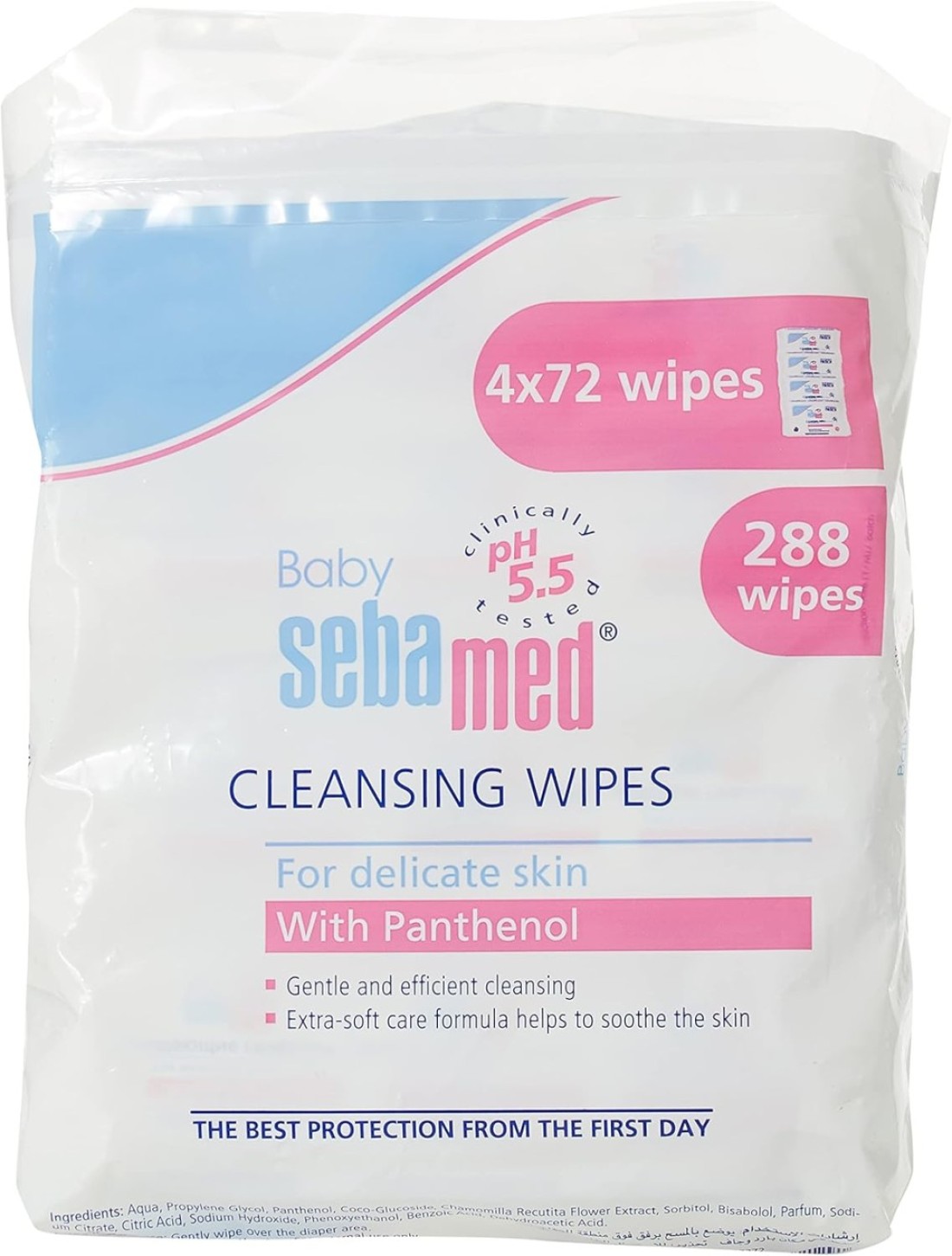 SEBAMED BABY WET WIPES 288S