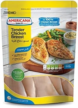 AMERICANA CHKN TENDER BREAST 1000GM