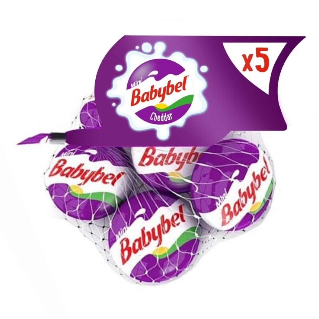 BABYBEL MINI CHEDDAR CHEESE 5s 100GM
