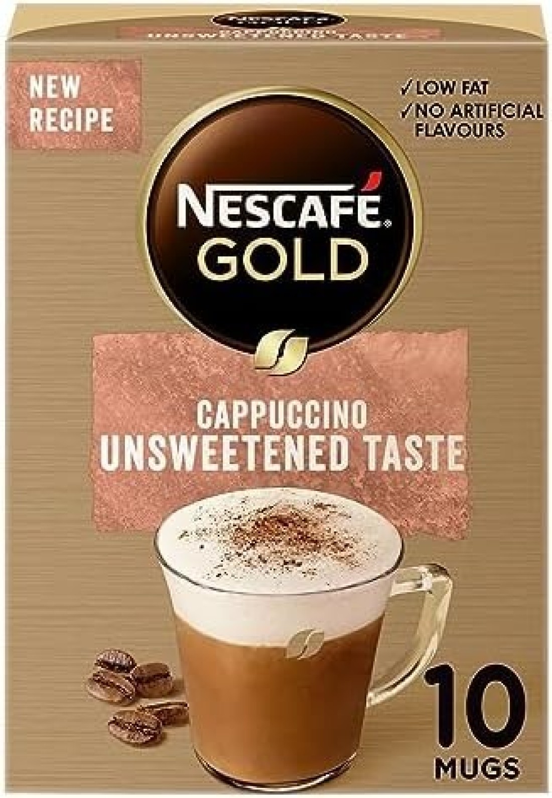 NESCAFE GOLD CAPP UNSWT 14.2GX x10