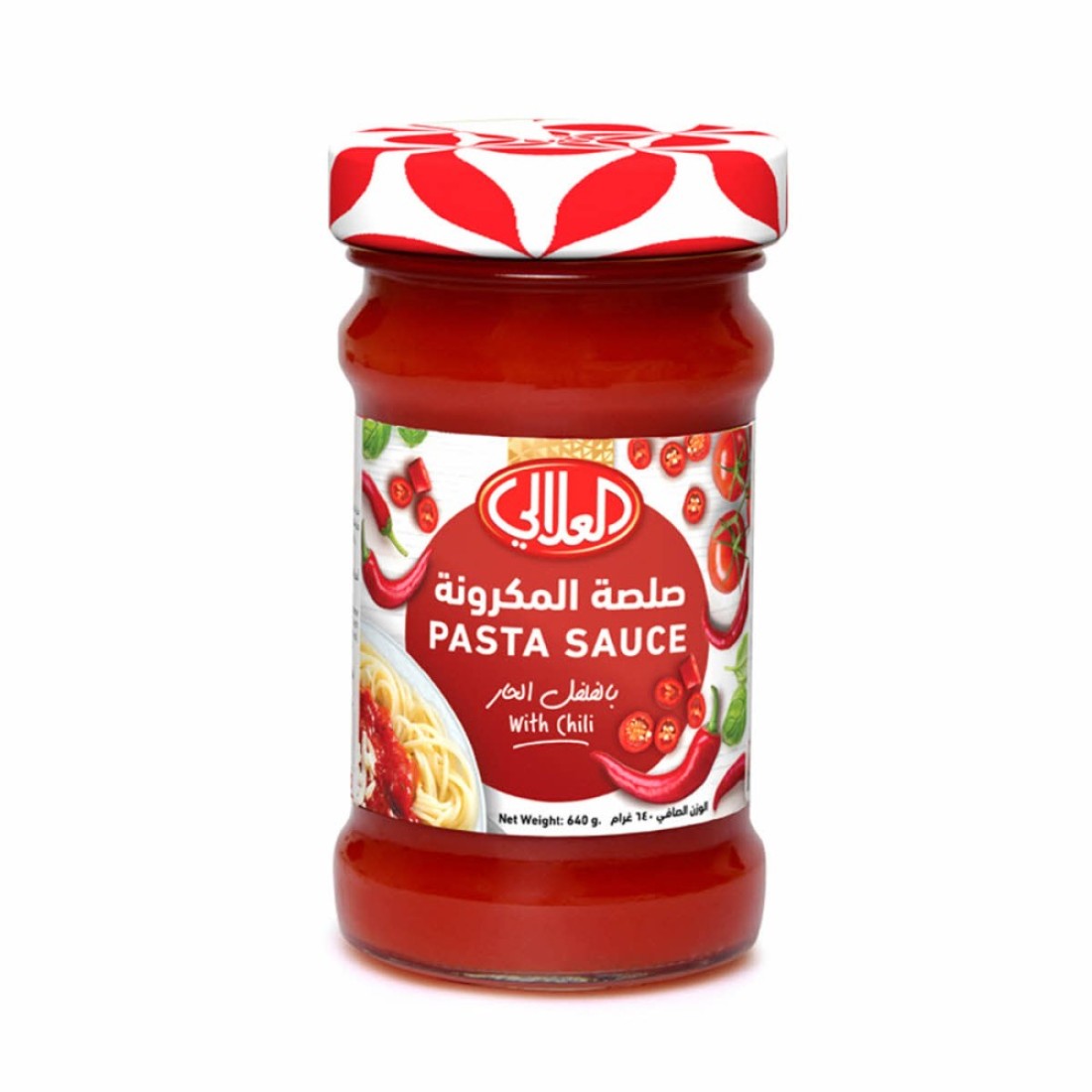 AL ALALI PASTA SAUCE - HOT CHILI 320G 320GM