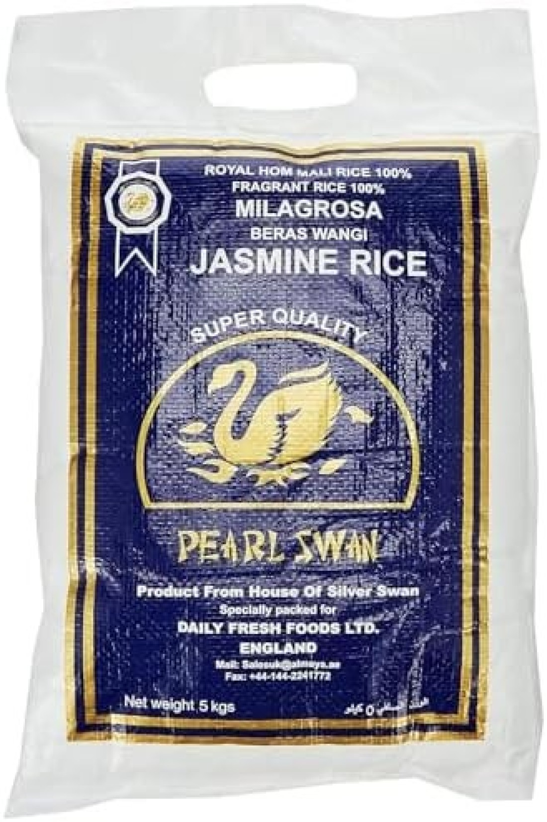 PEARL SWAN FRAG JASMINE RICE 5KG
