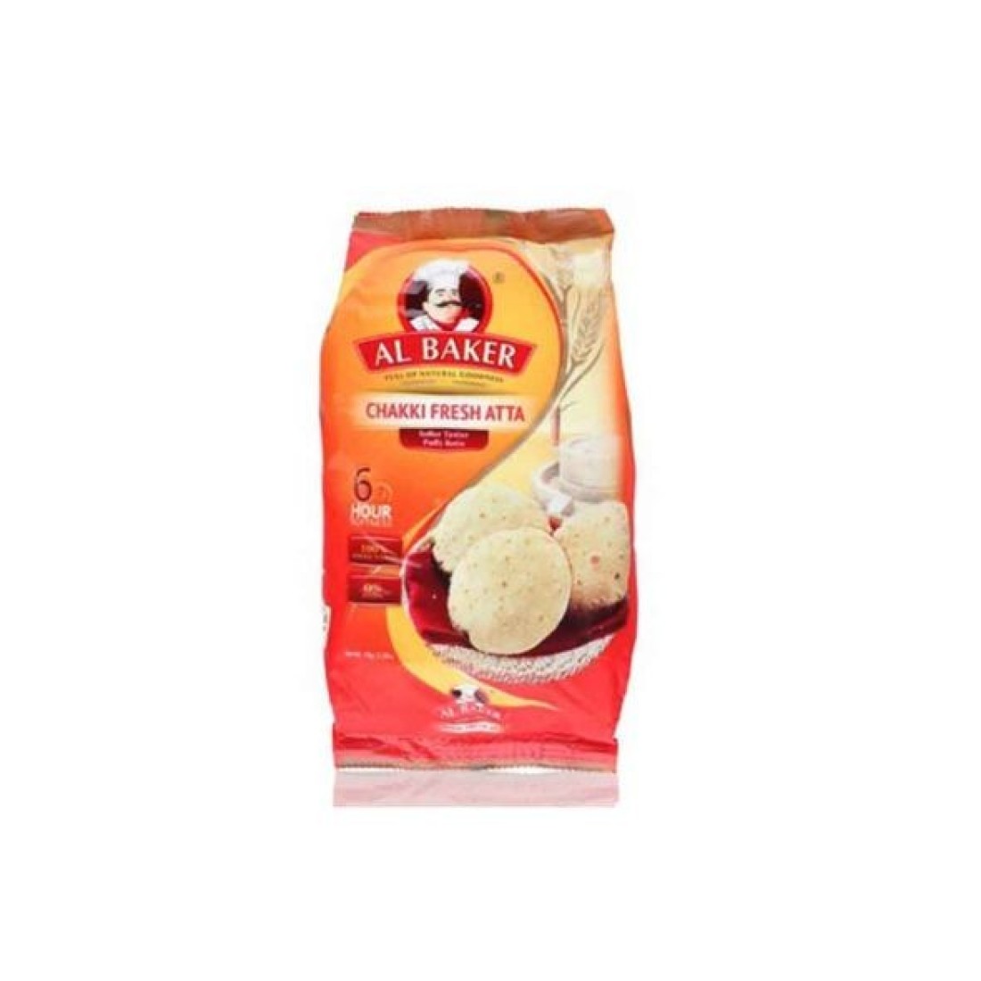 AL BAKER CHAKKI FRESH ATTA 5KG+1KG OFR