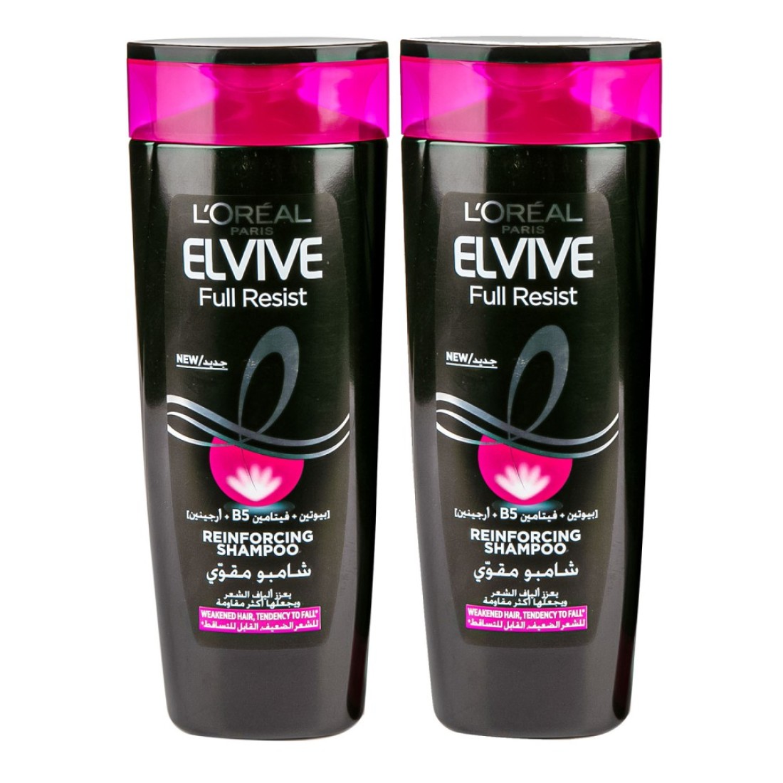 LOREAL ELVIVE FALL RESIST SHAMPOO 2x400ML