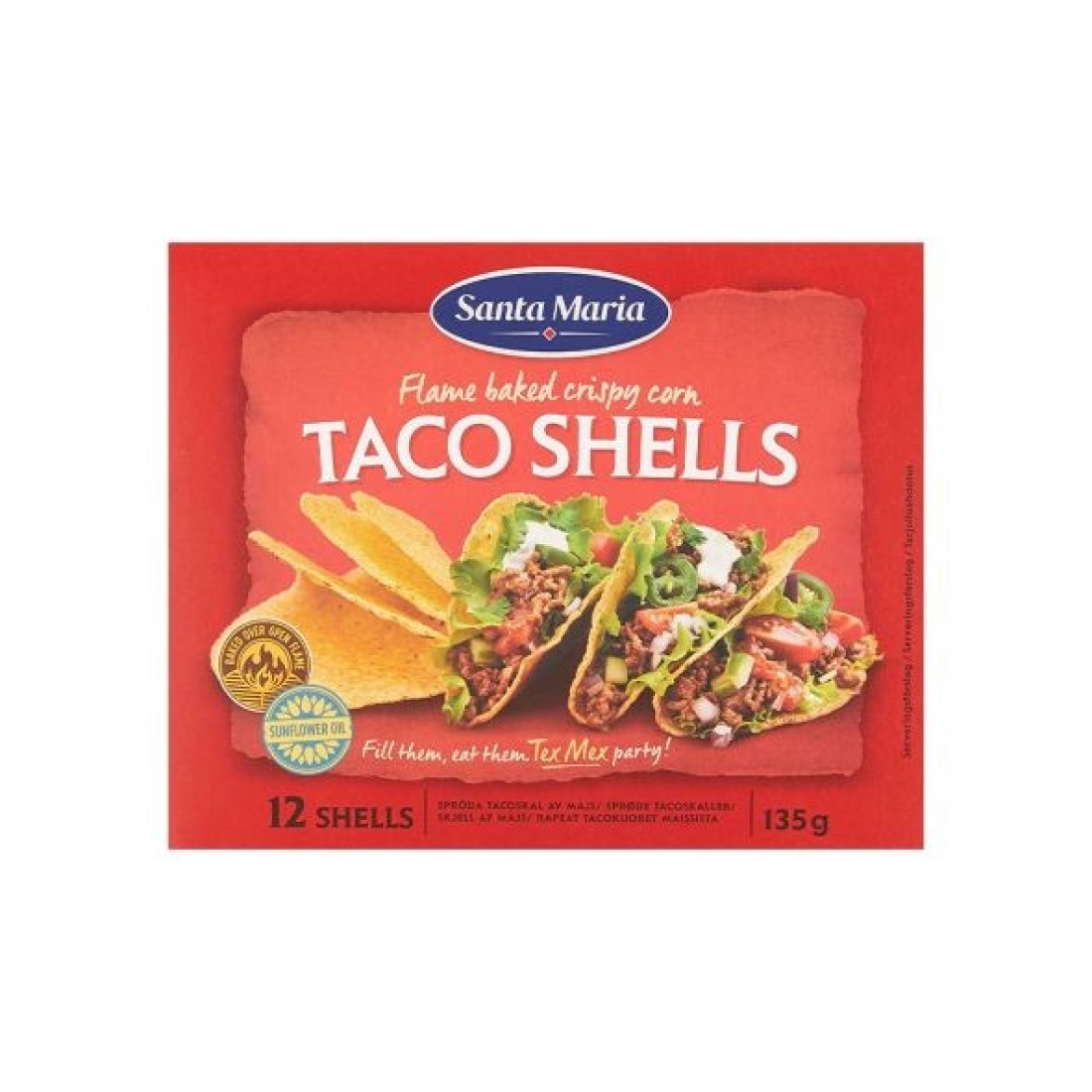 S/M Taco Shells 135g