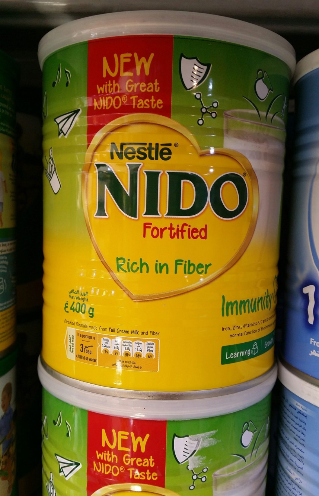 NIDO FORTIFIED TIN 24X400G XA