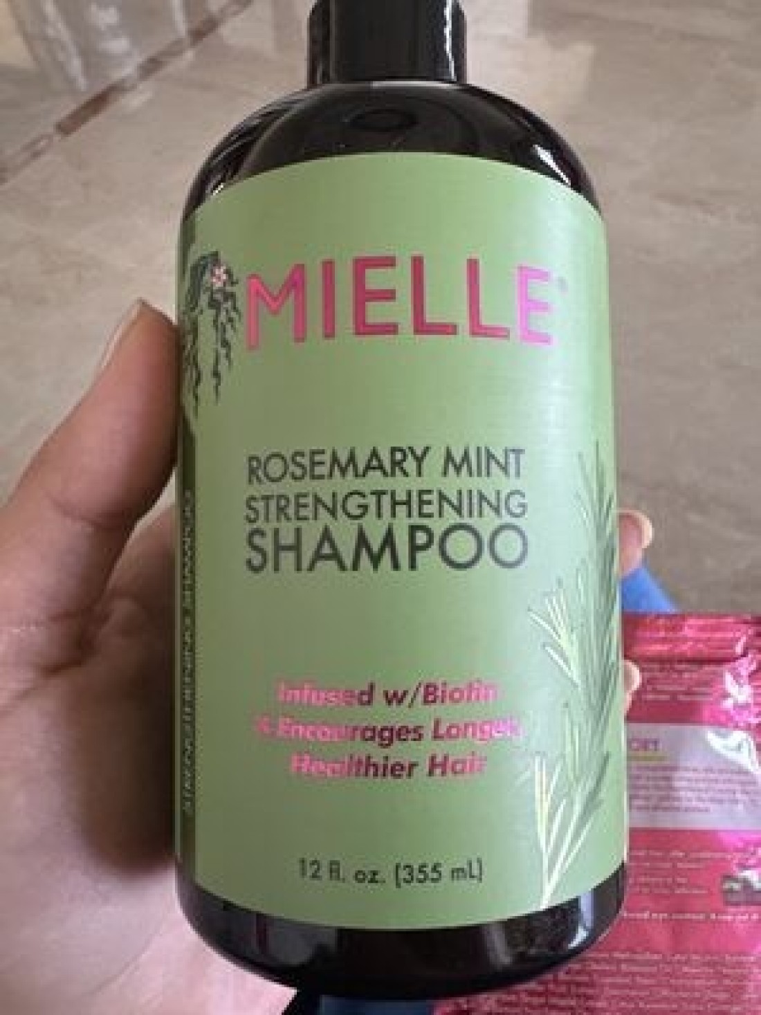 Mielle Rosemary Mint Blend تقوية الشامبو 355 مل