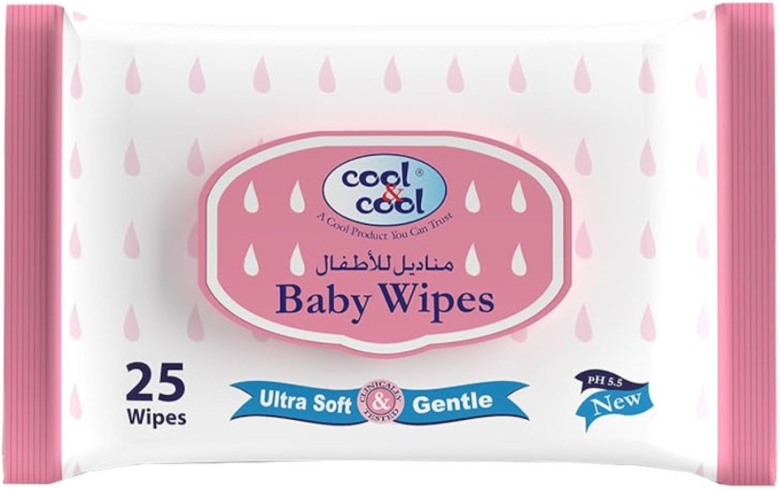 CC BABY WIPES TRAVEL PACK 25S