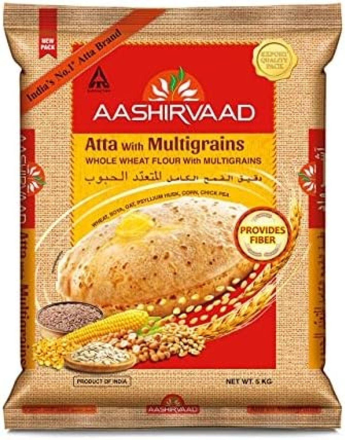 AASHIRVAAD ATTA WITH MULTIGRAIN 5KG