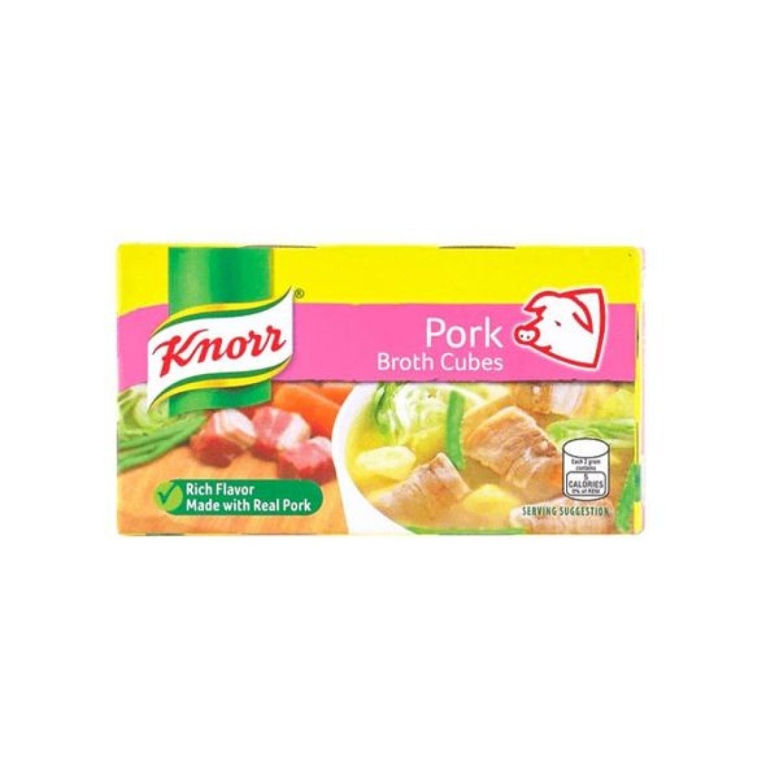 KNORR 6 SHRIMP BROTH CUBES 60GM