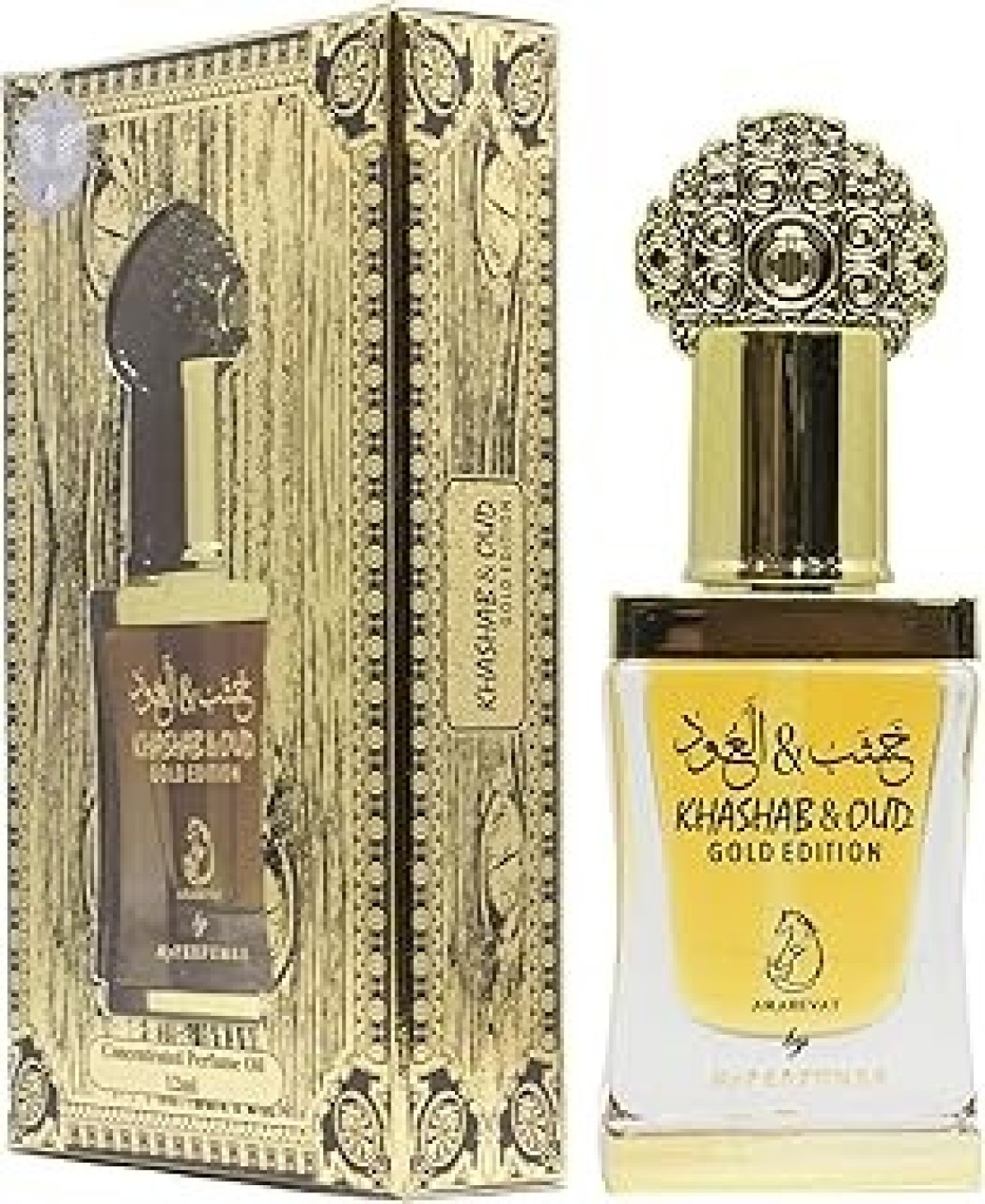 Arabiyat Khashab & Oud Gold(COP) Attar 12ml