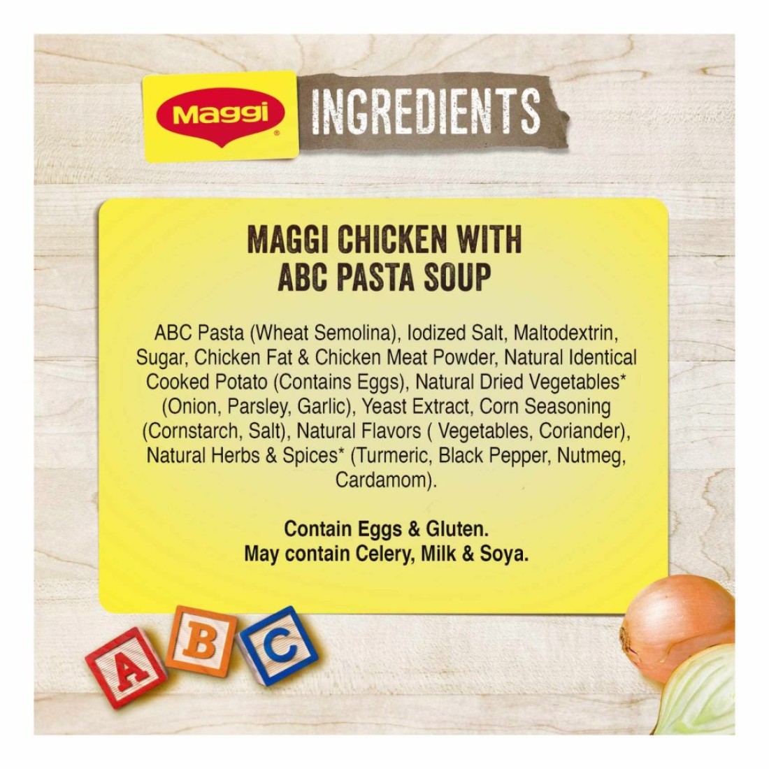 Nestle Maggi Chicken Noodles with Pasta Soup 66g Pack of 12