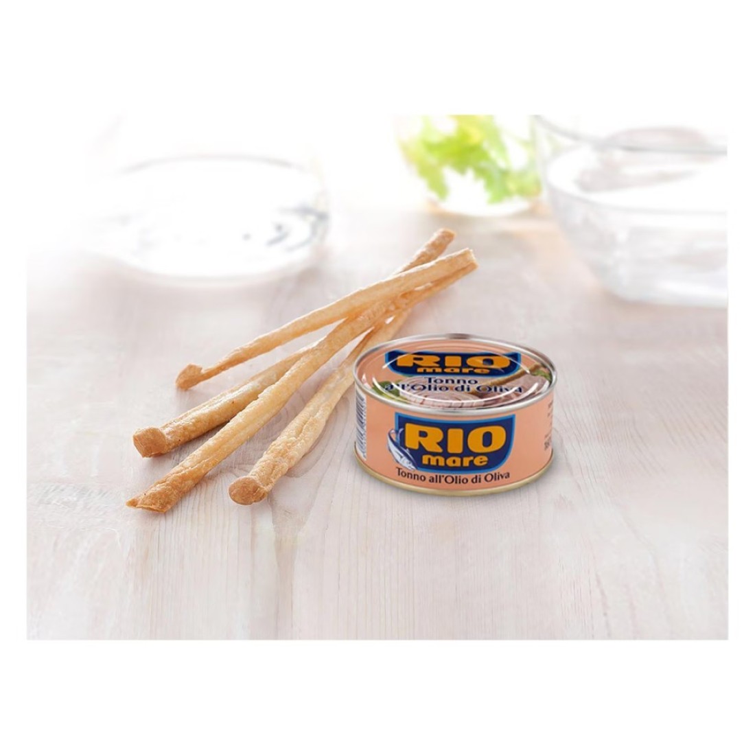 Rio Mare Light Meat Tuna in Olive Oil, 80g Pack of 3