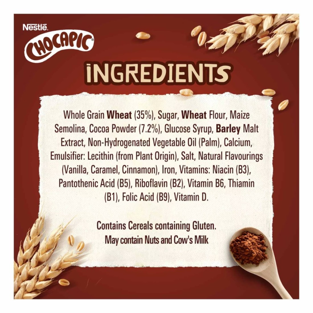 Nestle Chocapic Chocolate Cereal, 645g