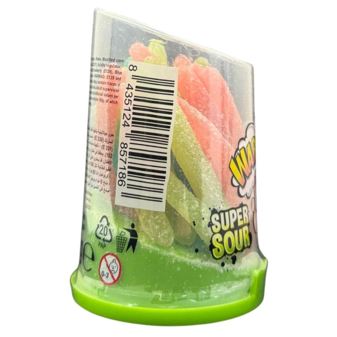 Warheads Super Sour Bites Gummy, 80g