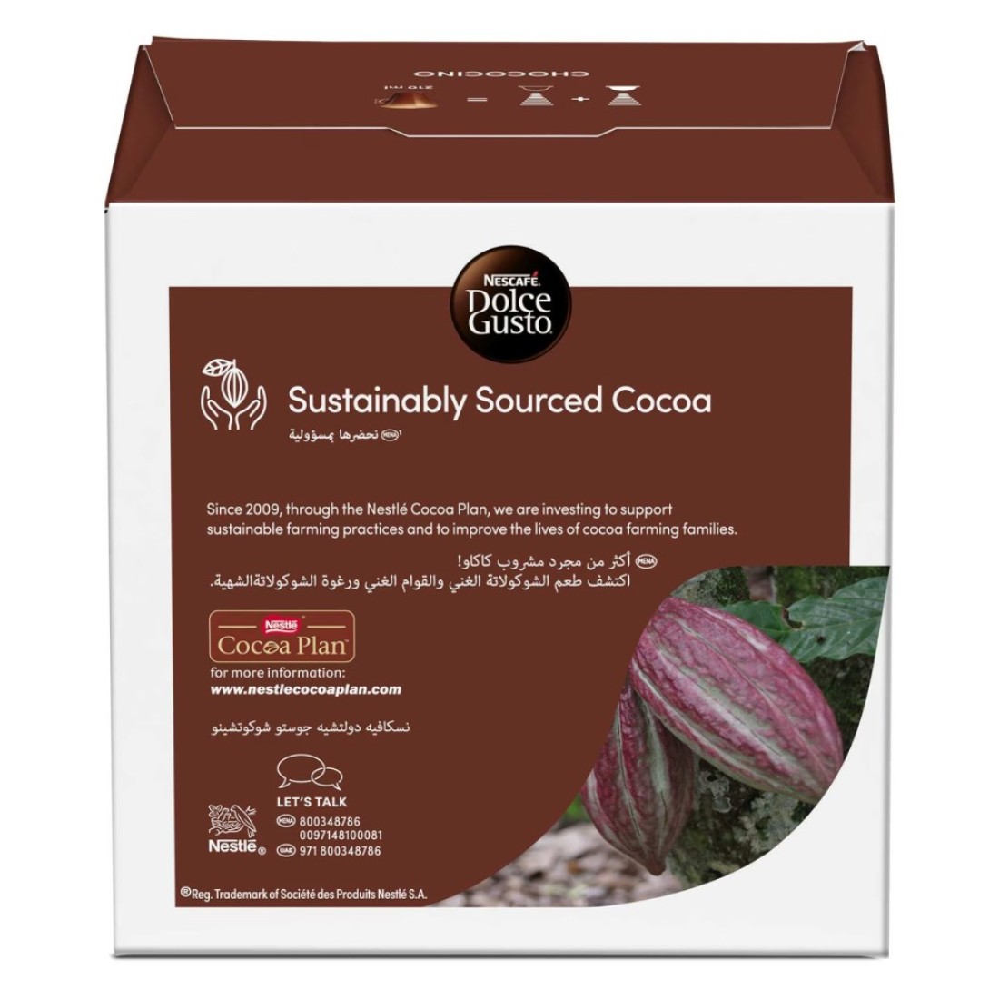 Nescafe Dolce Gusto Chococino Coffee, 16 Capsules